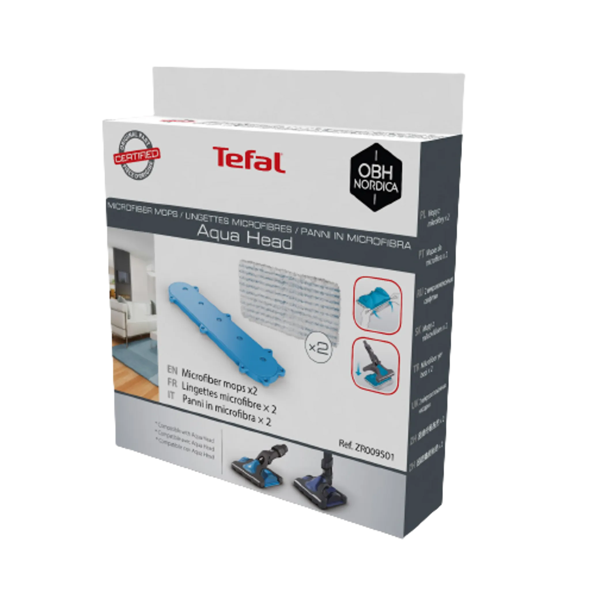 Аксессуары для моющей насадки Tefal ZR009501