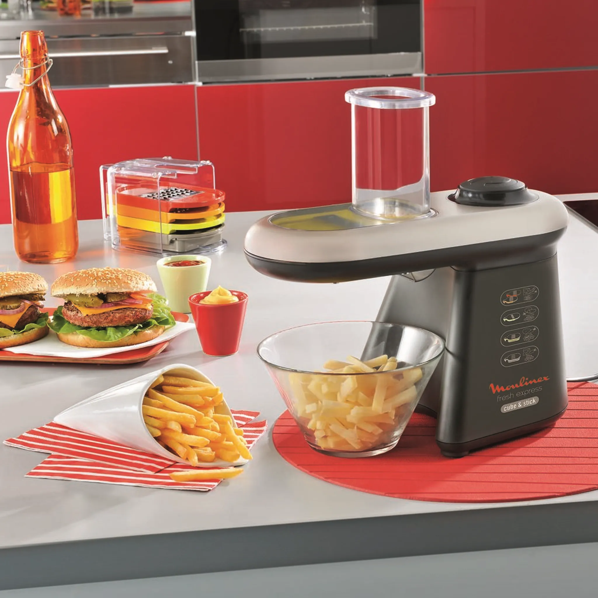 Мультирезка Moulinex Fresh Express Cube & Stick