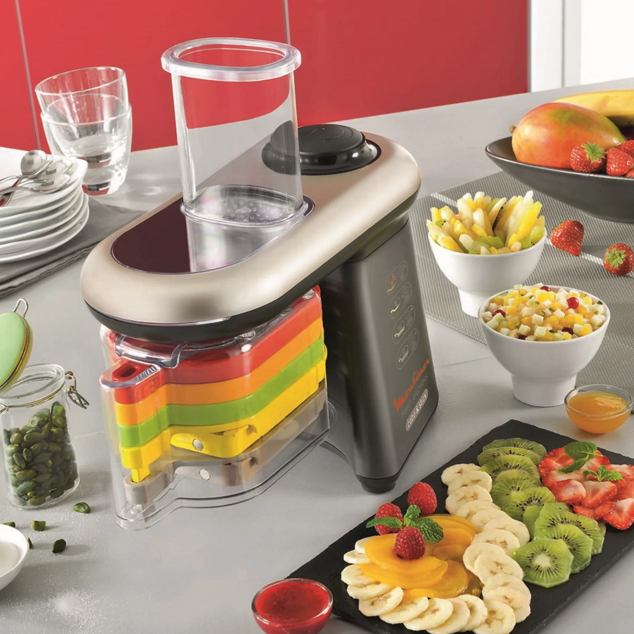 Мультирезка Moulinex Fresh Express Cube & Stick