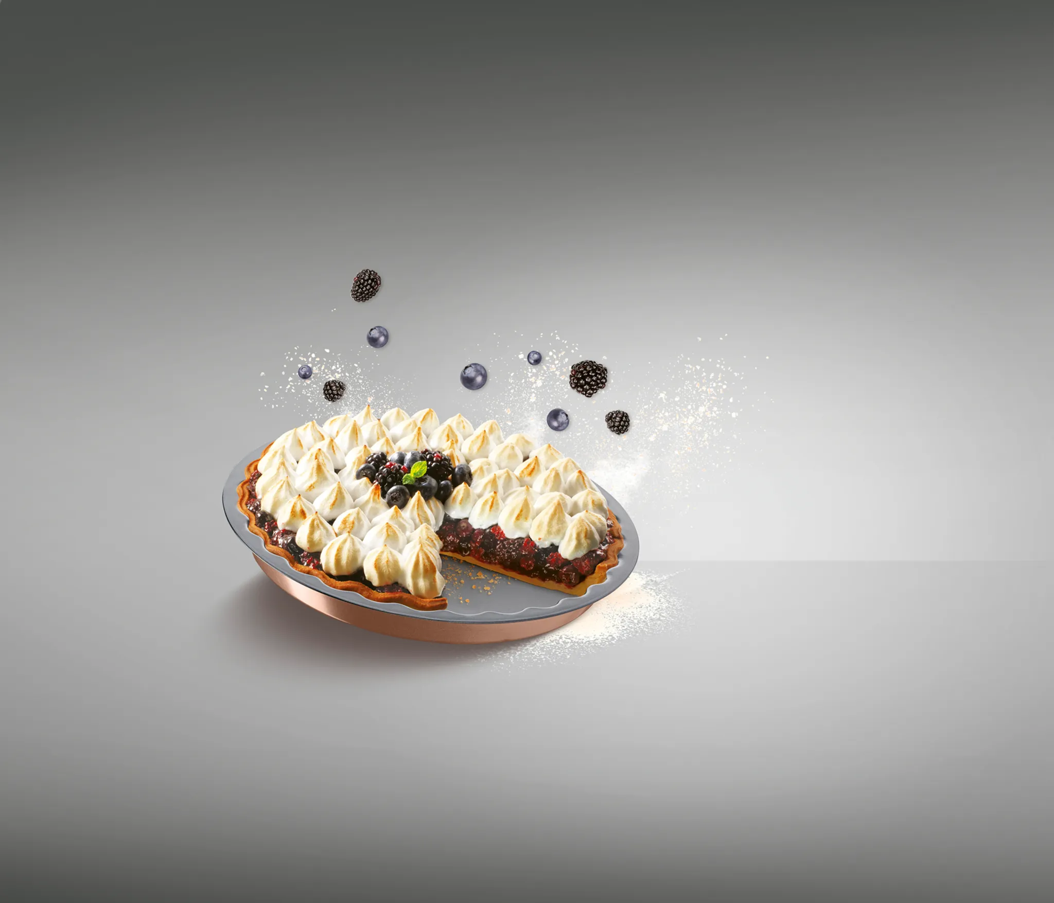 Круглая форма для тарта  27 см Tefal Air Bake J2558314