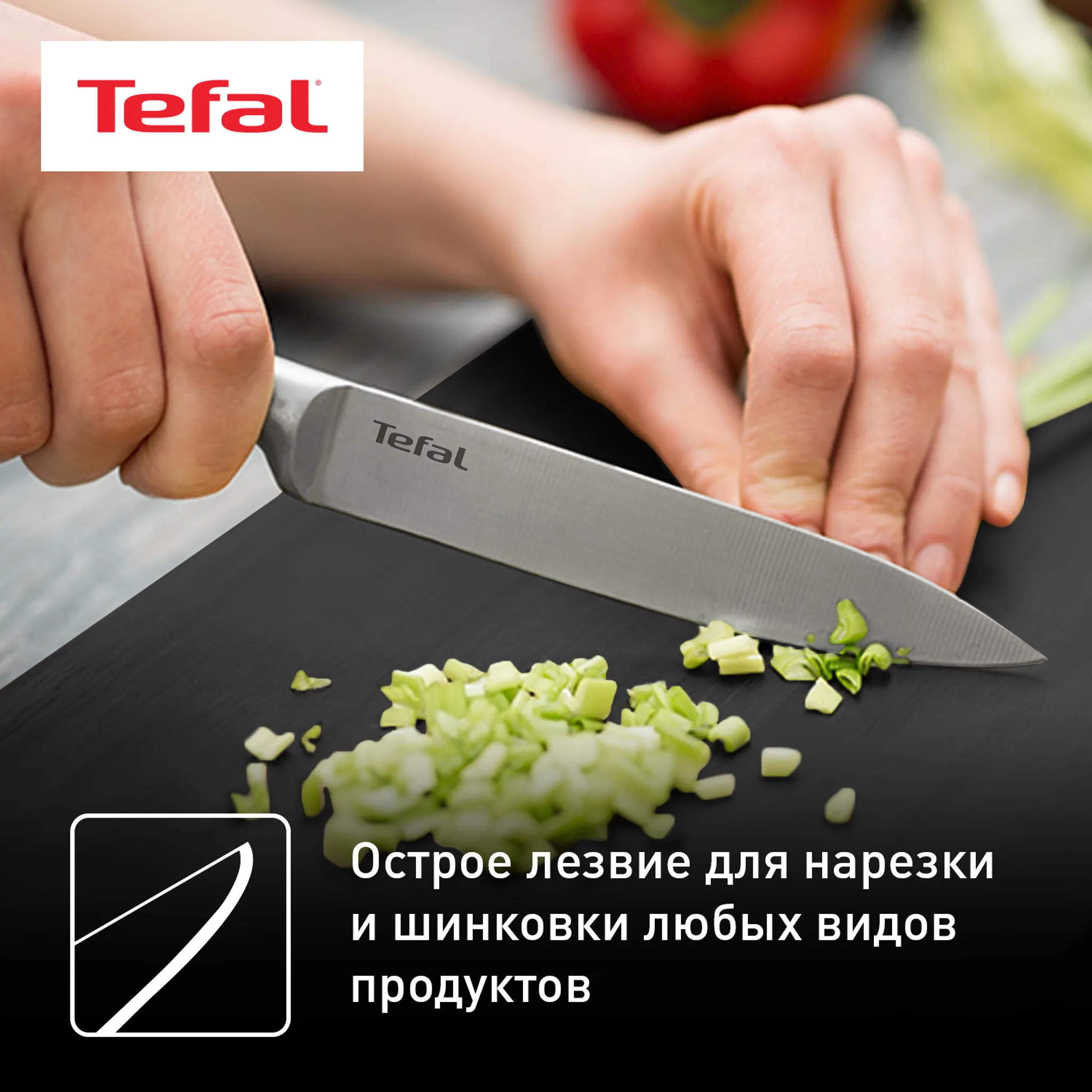 Набор ножей Tefal Expertise 3 предмета K121S375
