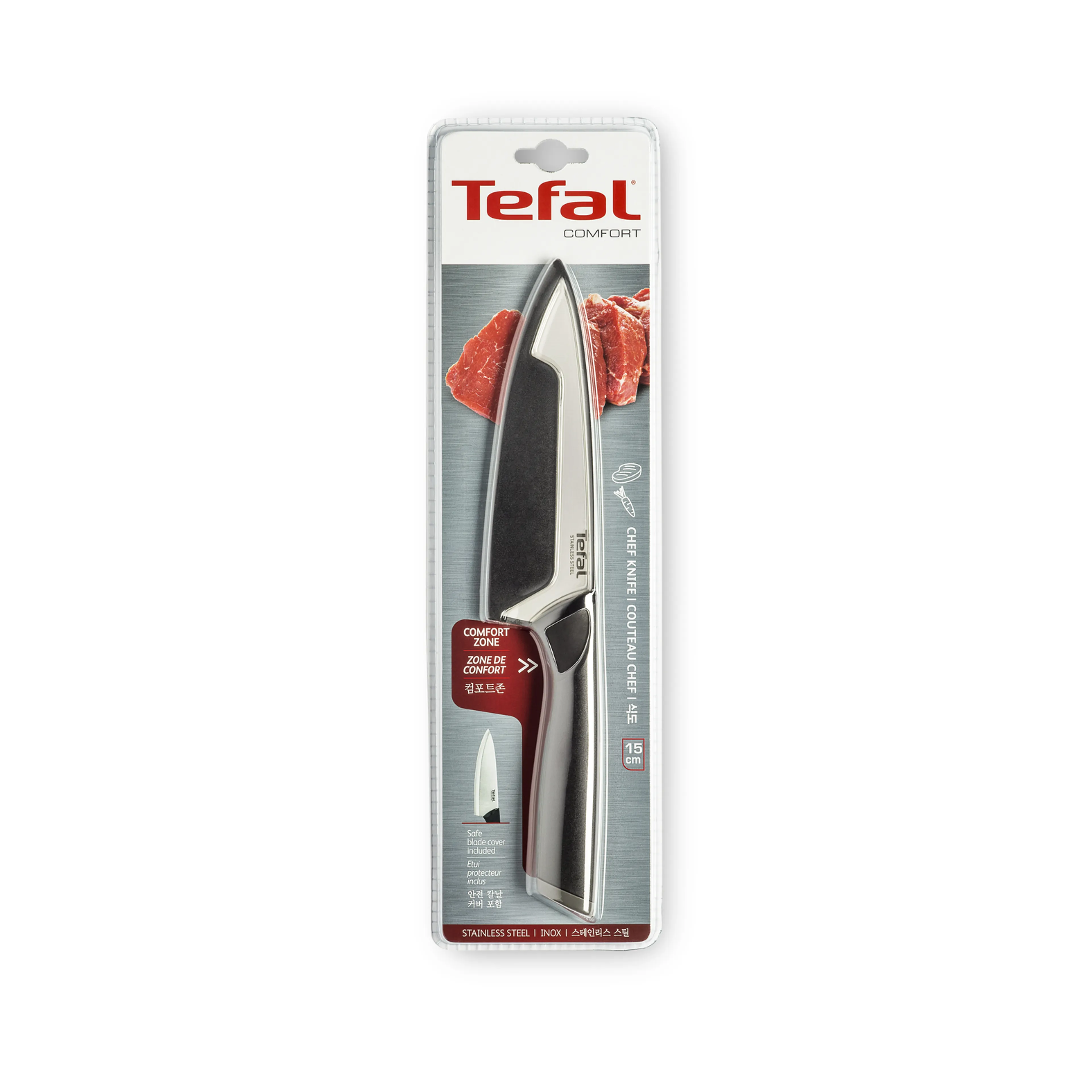 Шеф-нож Tefal Comfort K2213104