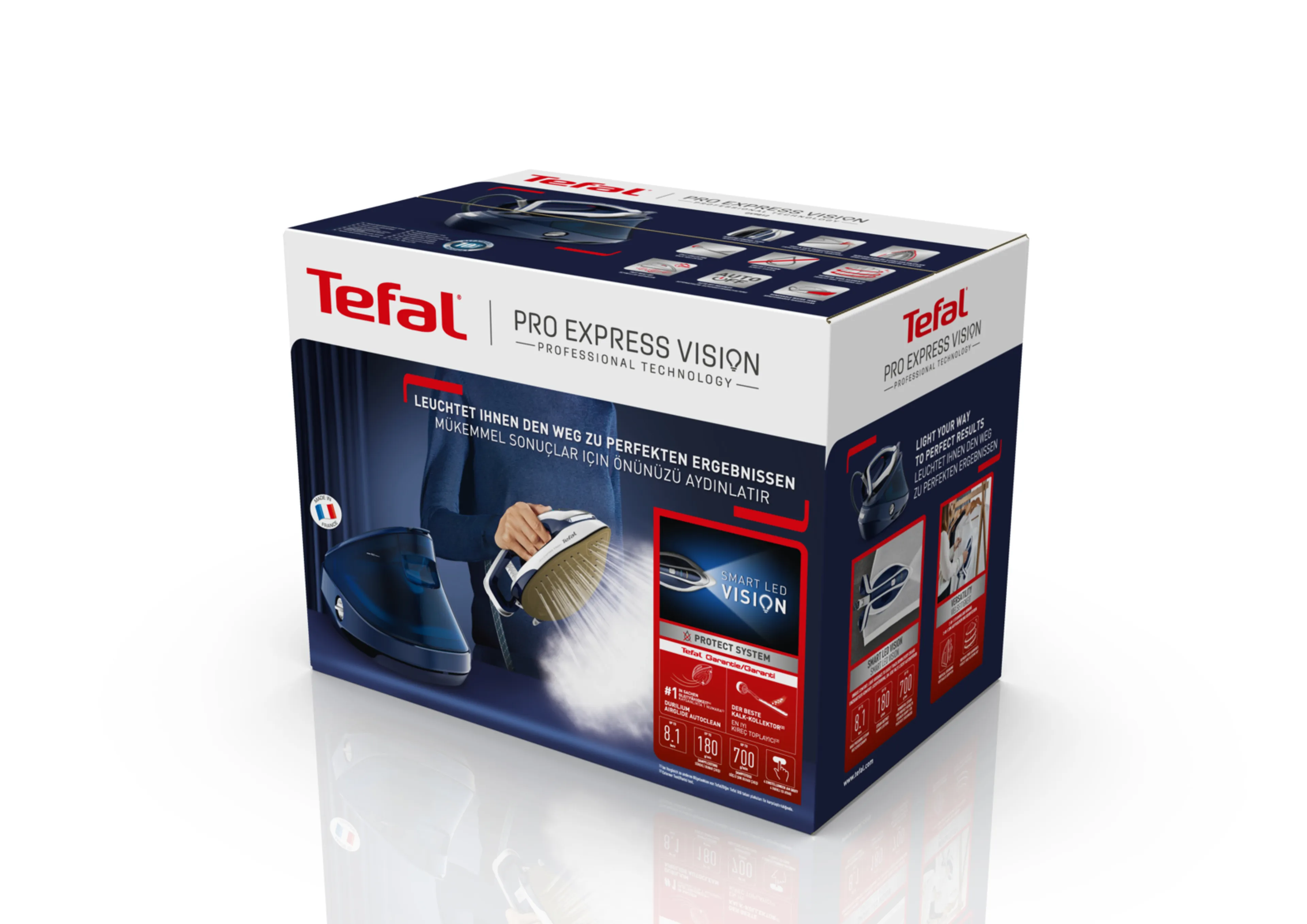 Парогенератор с умной подсветкой Tefal Pro Express Vision GV9812E0