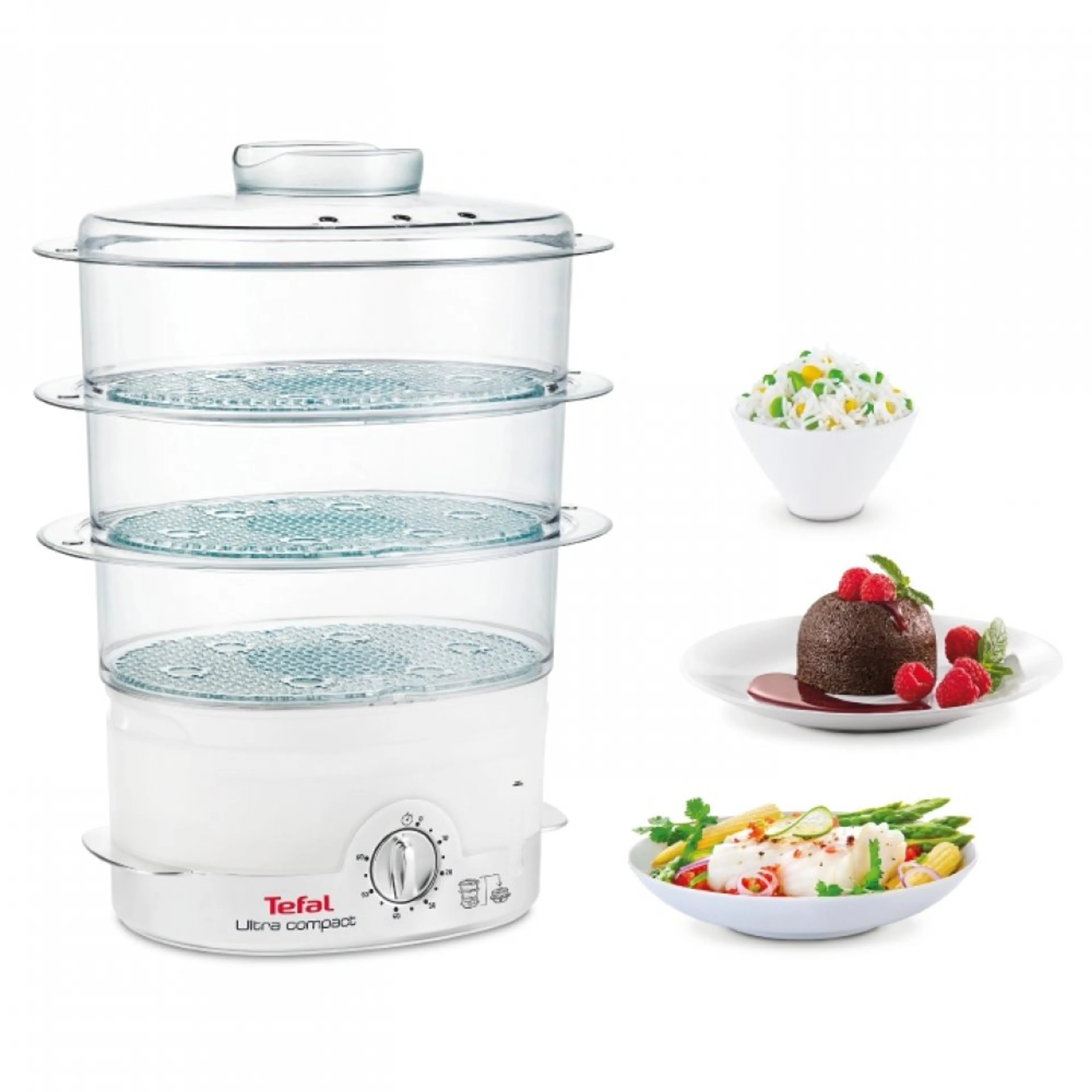 Пароварка Tefal Ultra Compact VC100630