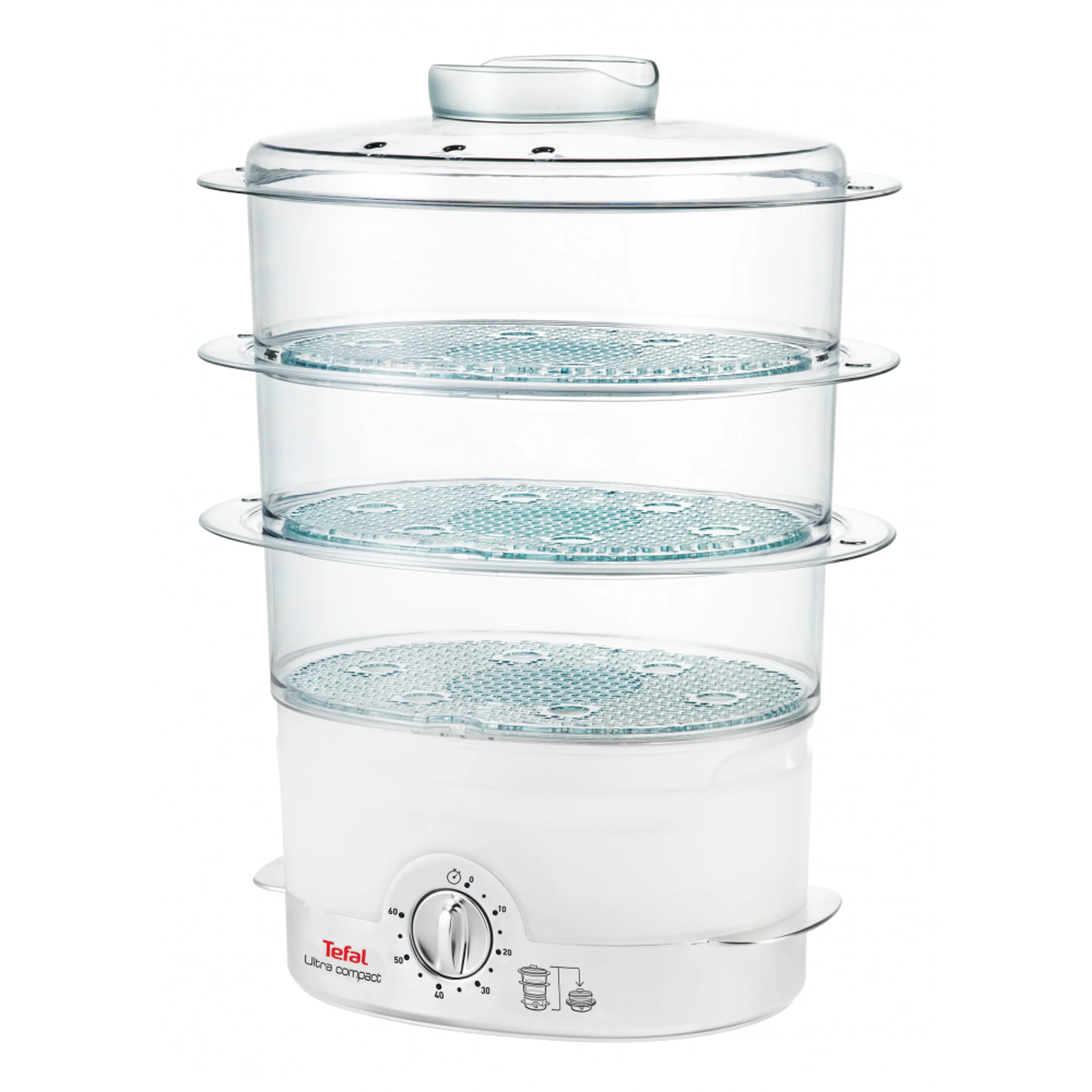 цена на Пароварка Tefal Ultra Compact VC100630