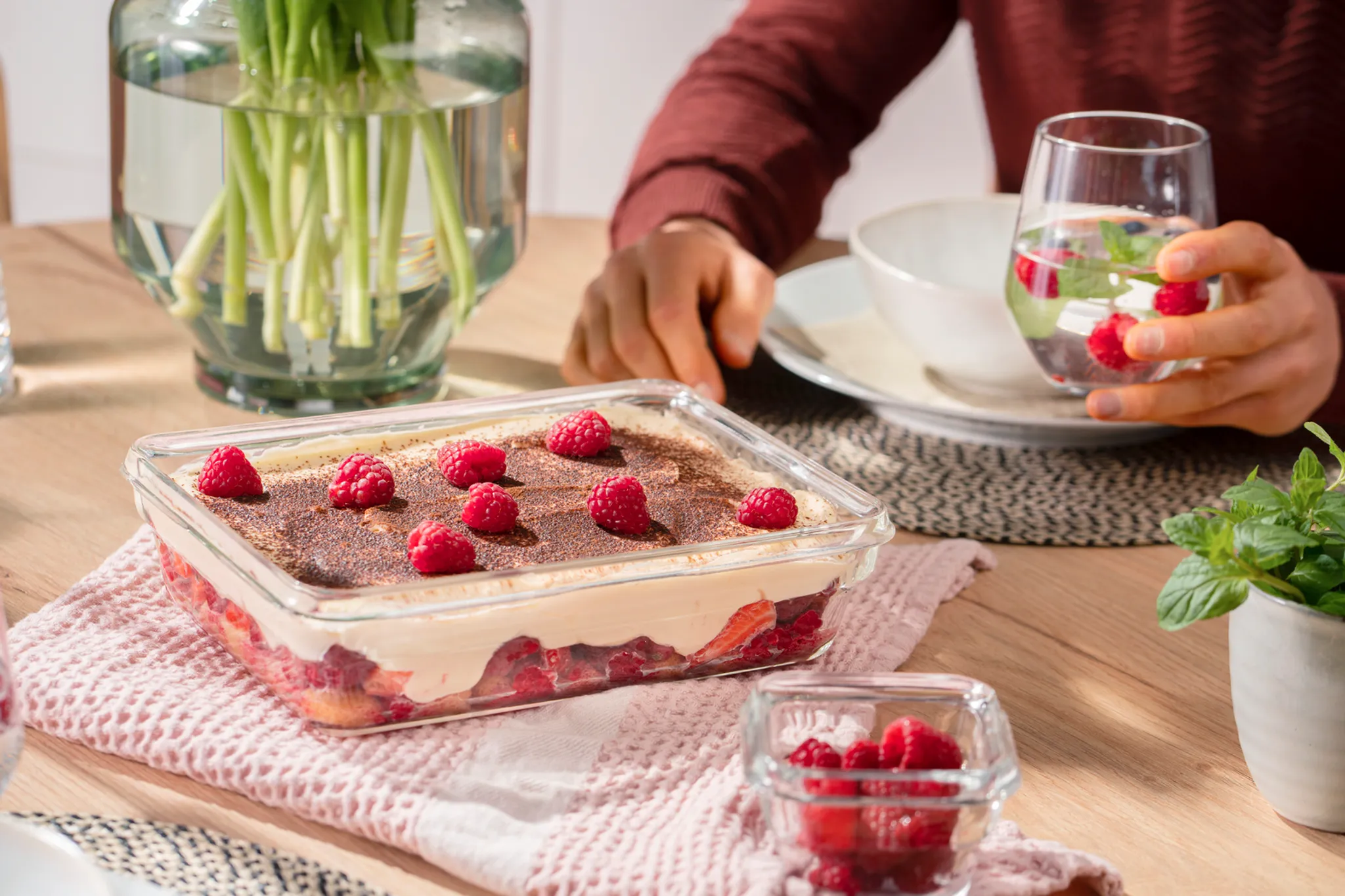 Стеклянный контейнер 3 л Tefal Masterseal Glass K3010612