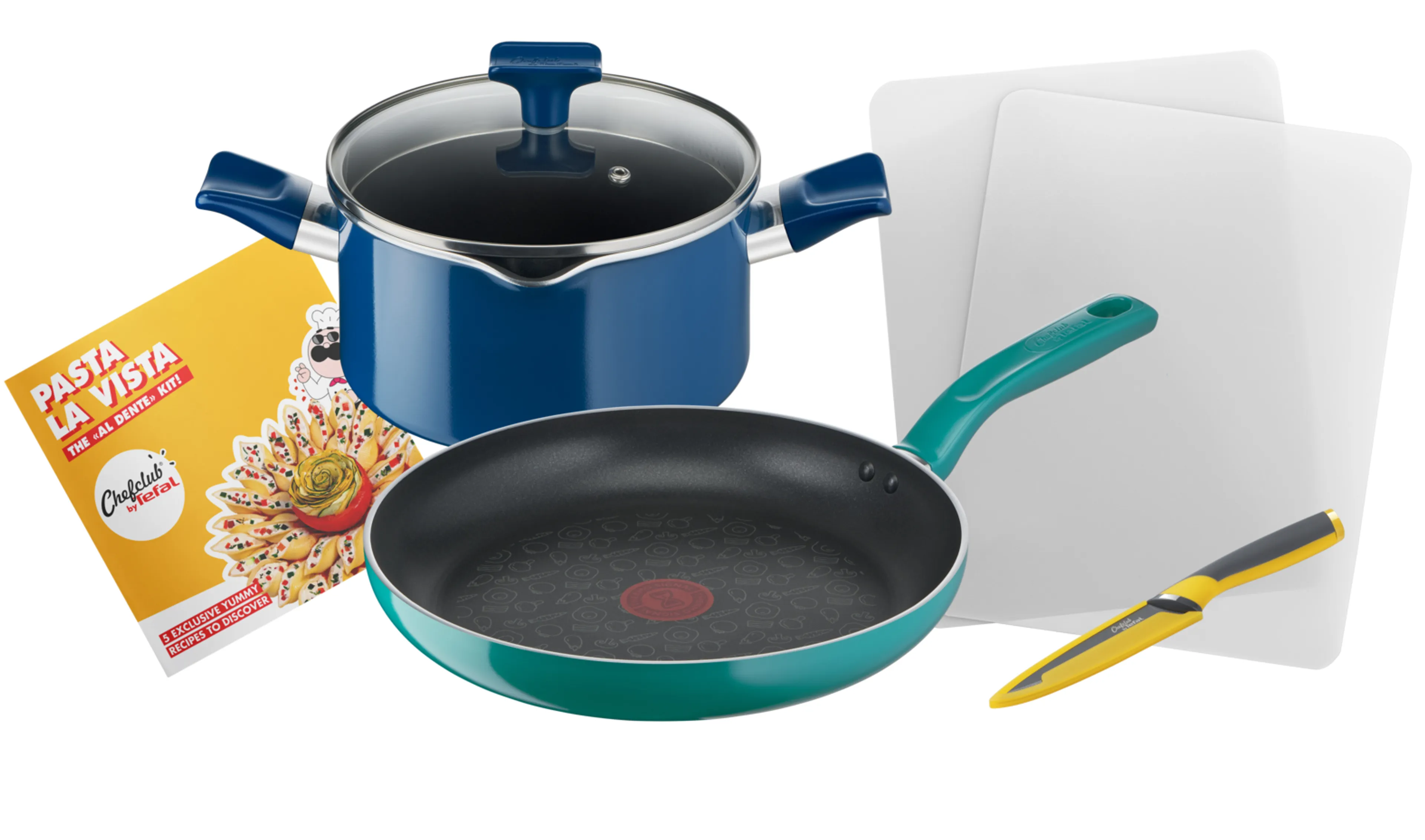 Набор посуды Tefal ChefClub 6 предметов 20/28 см G804S404 фото