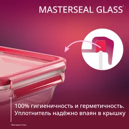 Стеклянный контейнер 0.8 л Tefal Masterseal Glass N1041410