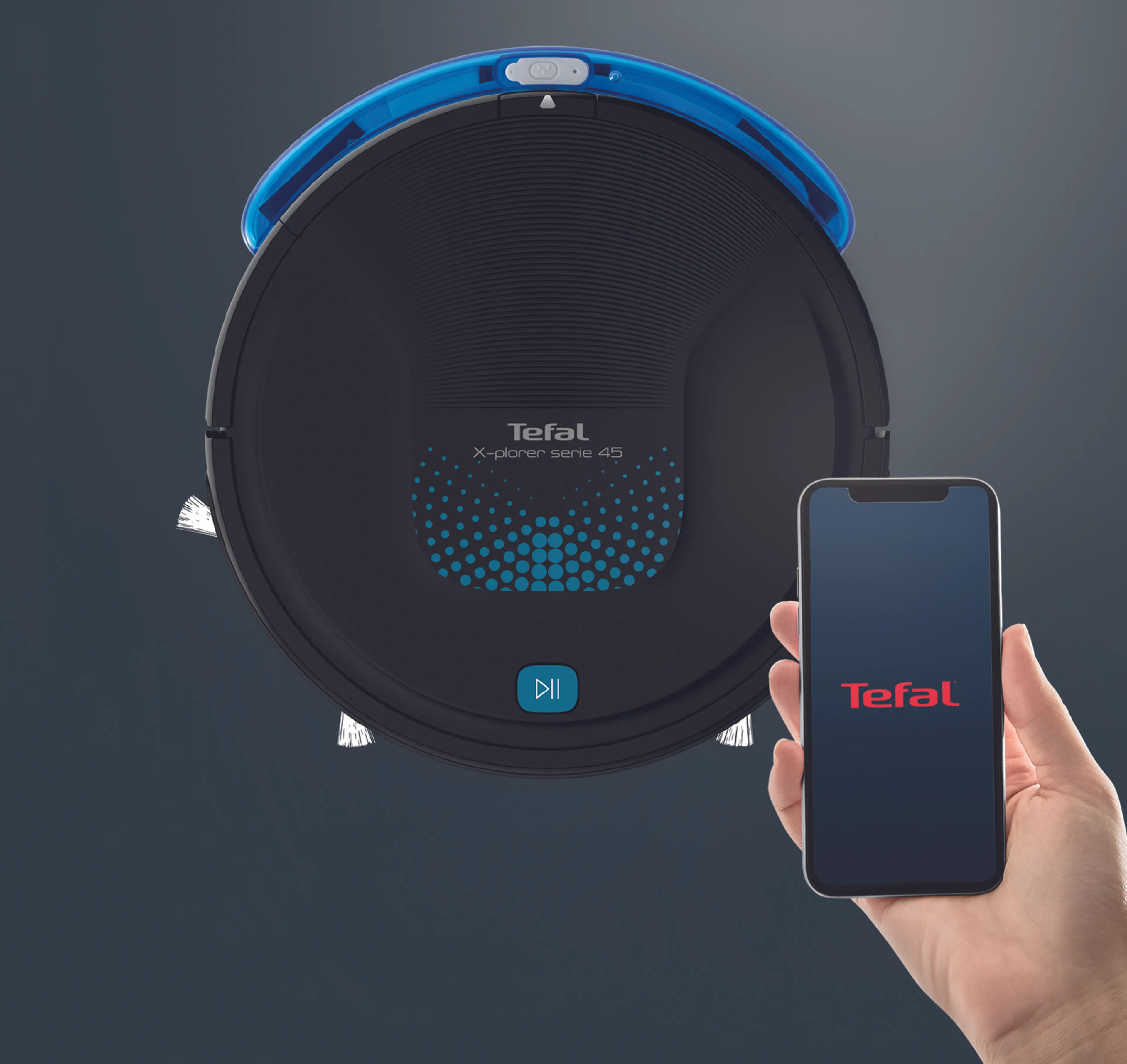 Робот-пылесос Tefal X-plorer Serie 45 RG8275WH