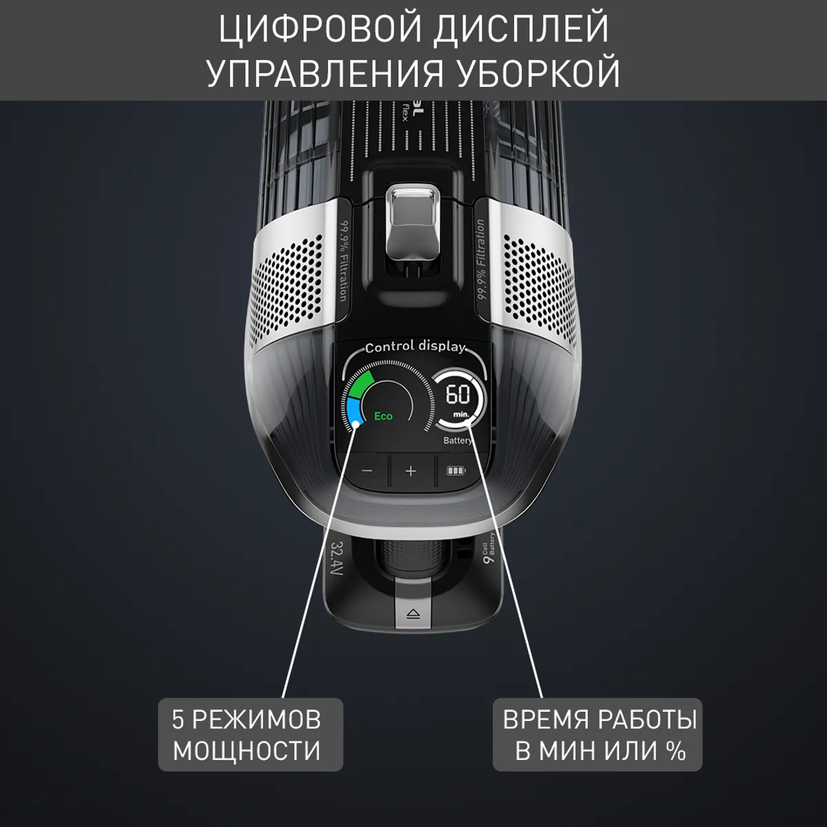 Беспроводной пылесос Tefal X-Force Flex 14.60 Animal TY9958WO
