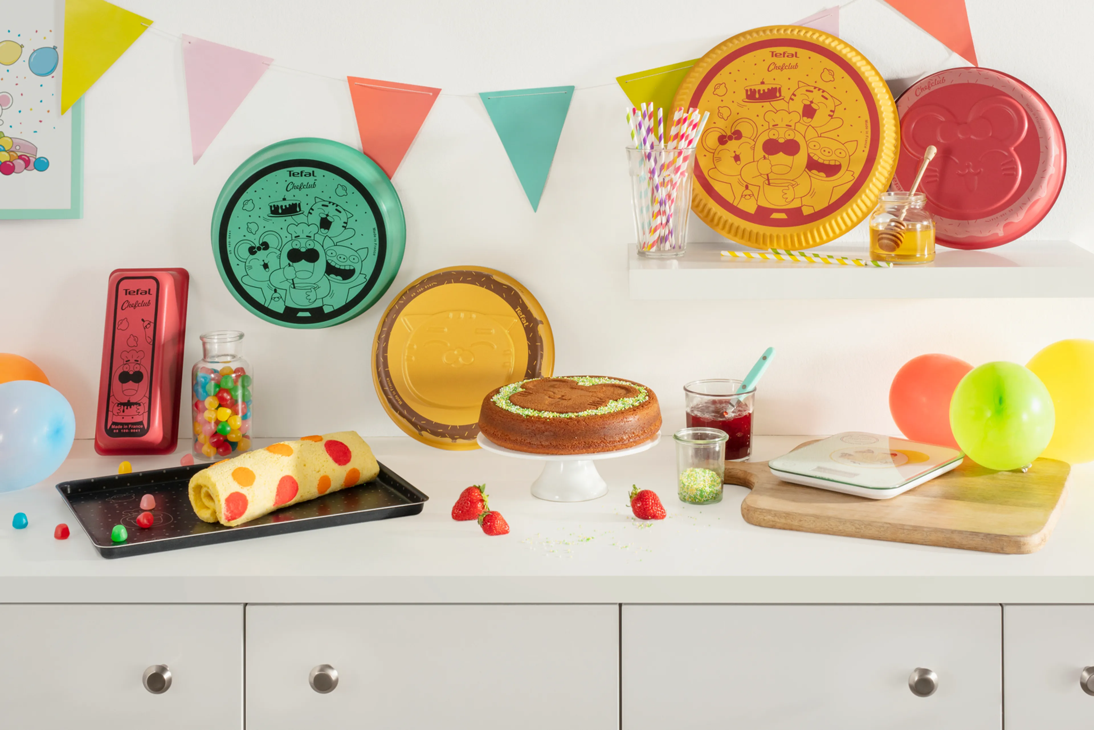 Форма для выпечки 26 см Tefal ChefClub J5639702 купить в официальном магазине
