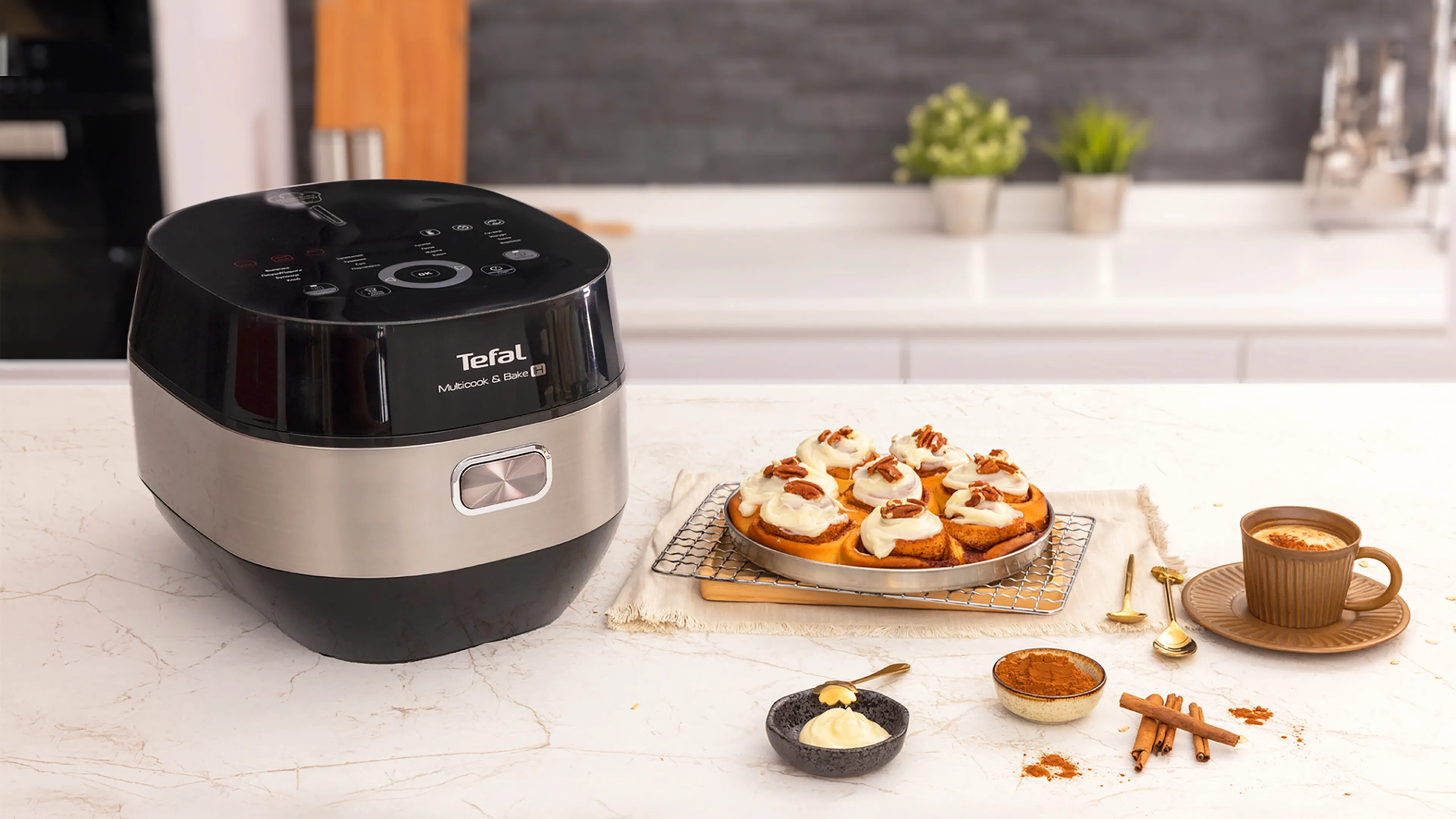 Мультиварка Tefal Multicook&Bake RK908A32