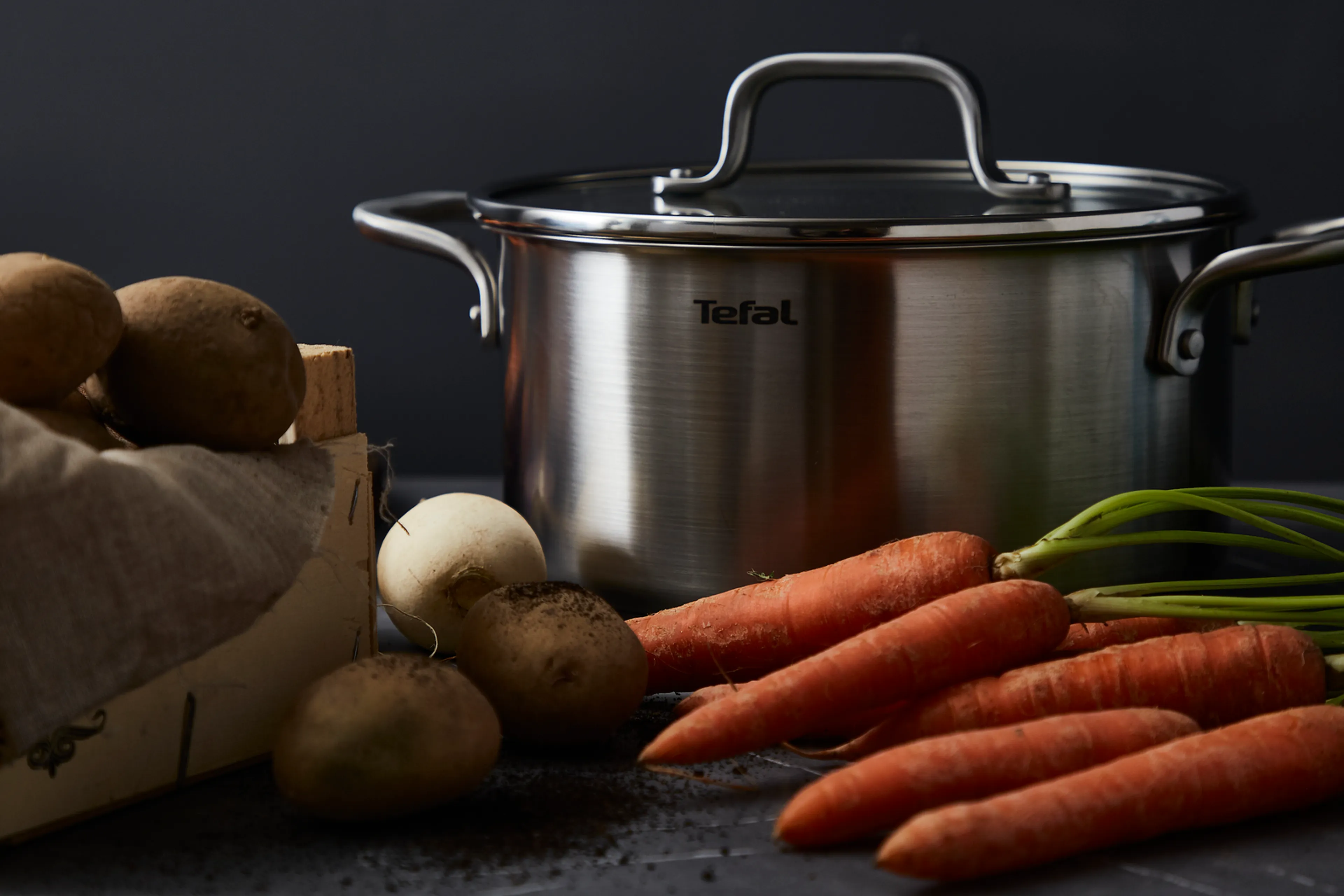 Кастрюля с крышкой Tefal Virtuoso G6 E4924675