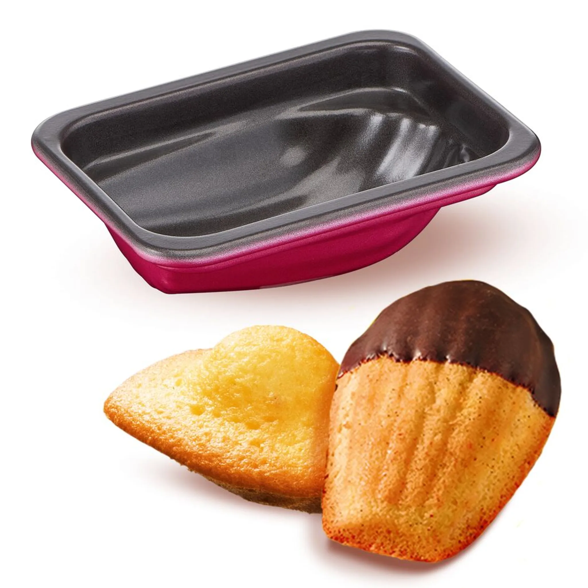 Набор из 3 форм Tefal Creabake Madeleine 8,3х7 см J3079904