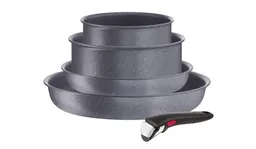 Набор посуды со съемной ручкой Tefal Ingenio Natural Force 5 предметов 16/20/22/28 см L3969053