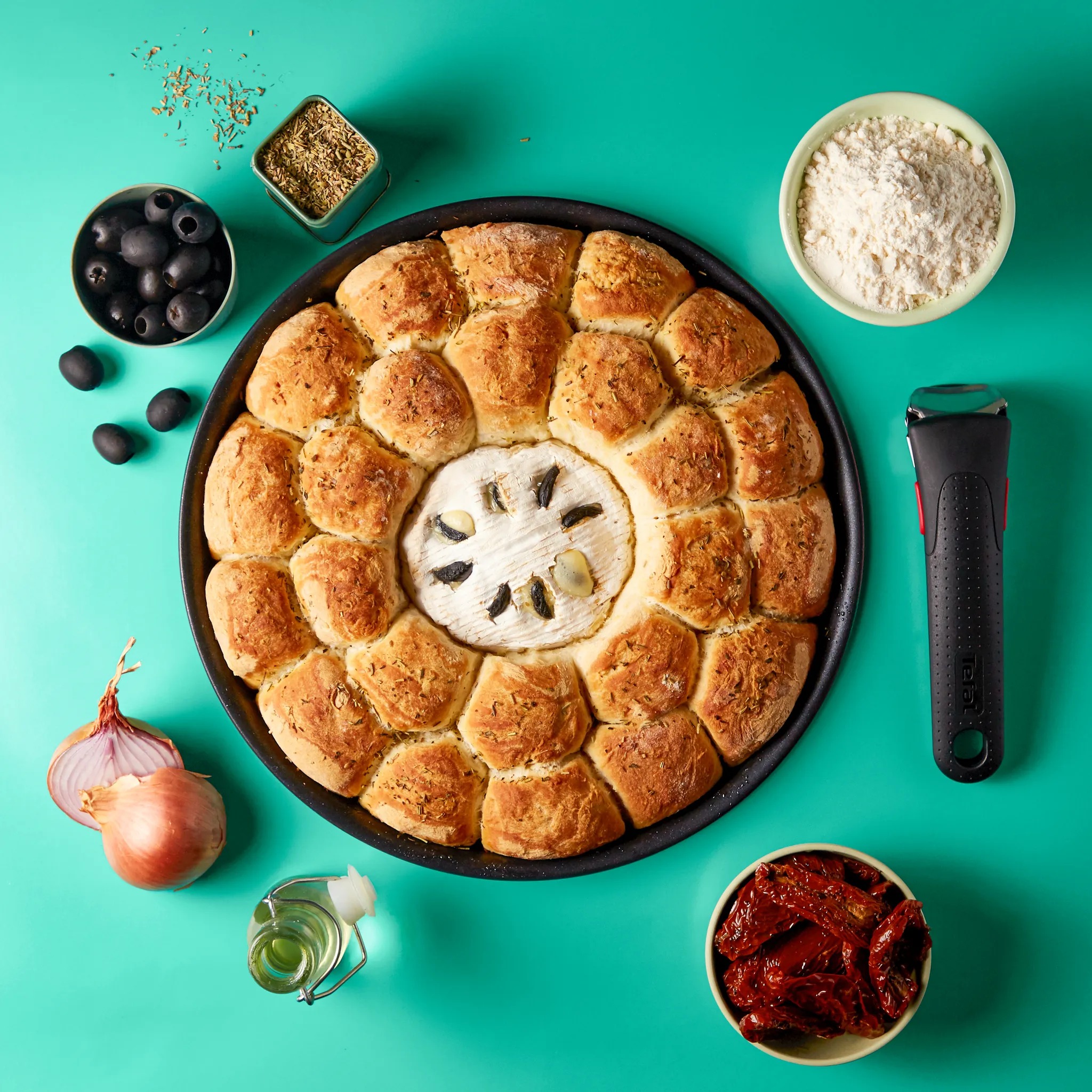 Набор посуды со съемной ручкой Tefal Ingenio Daily Chef Black 5 предметов 16/20/24/28 см L7629102