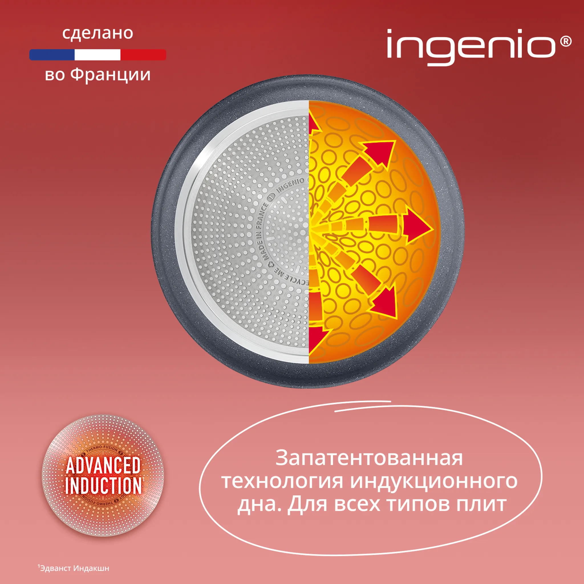 Ковш Tefal Ingenio Natural Force 16 см L3962802