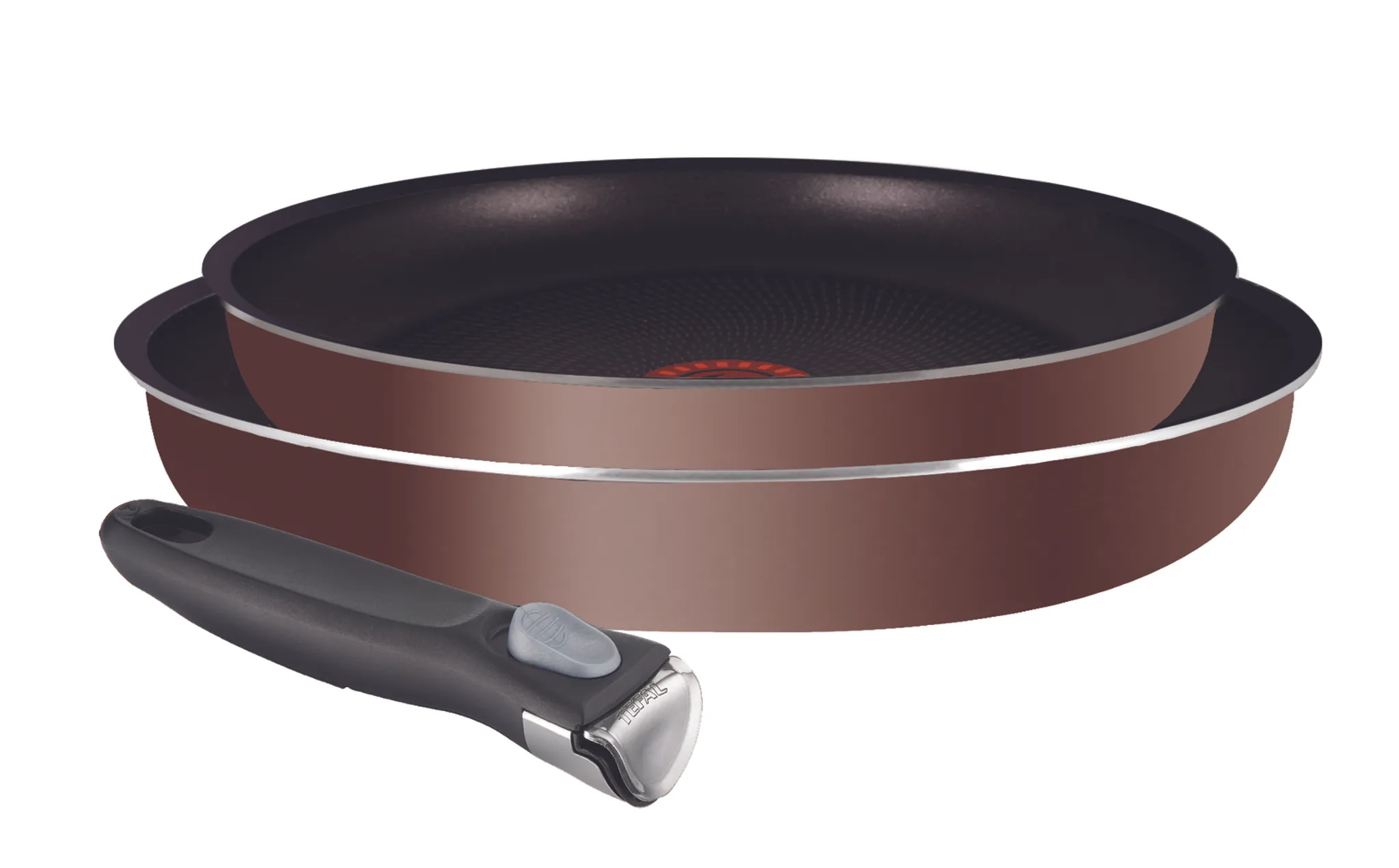 Набор посуды Tefal Ingenio Brown Handle 3 предмета 24/28 см 04217820 фото