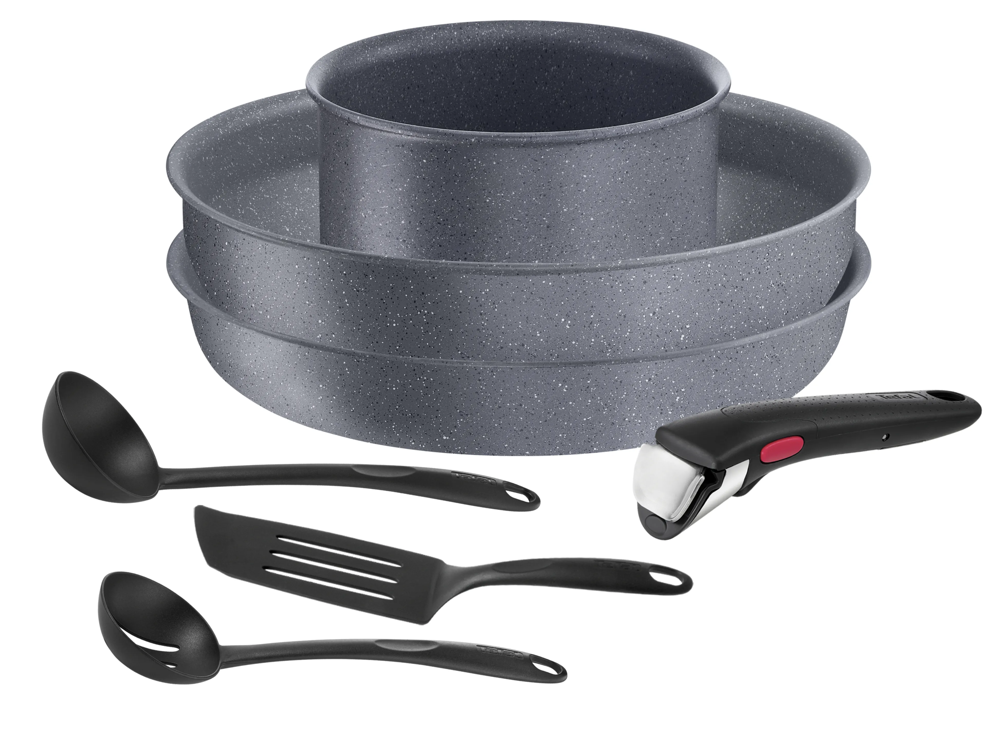 Набор посуды со съемной ручкой Tefal Ingenio Natural Force 7 предметов 16/26/26 см L3969072 фото