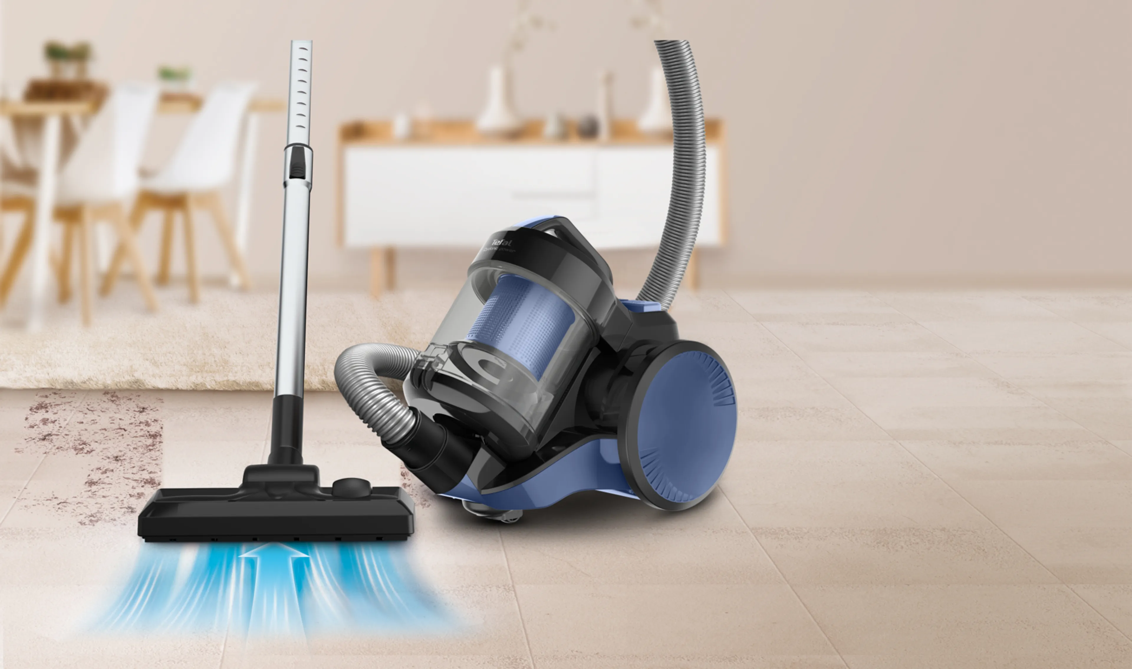 Пылесос с контейнером Tefal Cyclonic Power TW1931RH