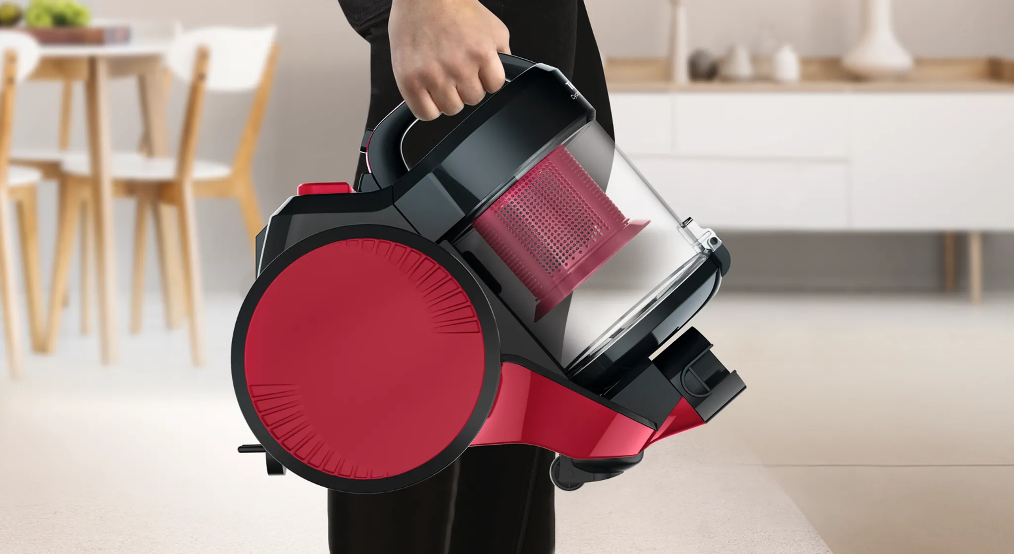 Пылесос с контейнером Tefal Cyclonic Power TW1923RH