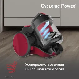 Пылесос с контейнером Tefal Cyclonic Power TW1923RH