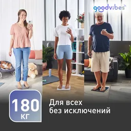Умные весы Tefal Goodvibes Smart BM9661S1