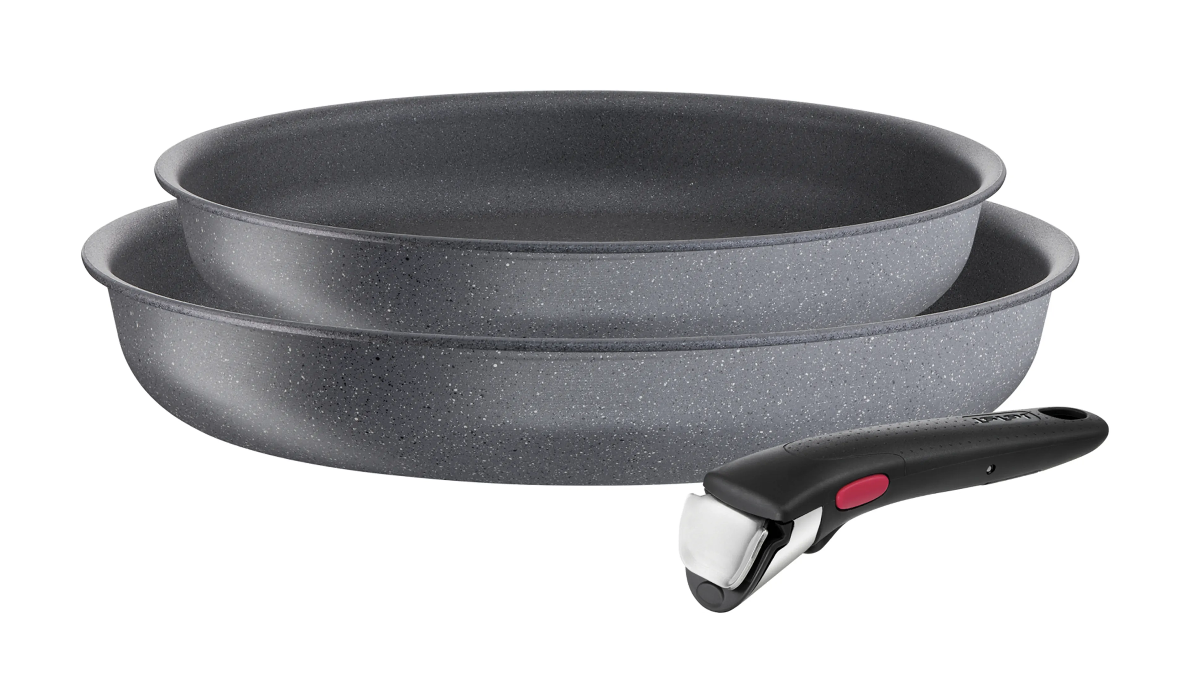 Набор посуды со съемной ручкой Tefal Ingenio Natural Force 3 предмета 24/28 см L3969102