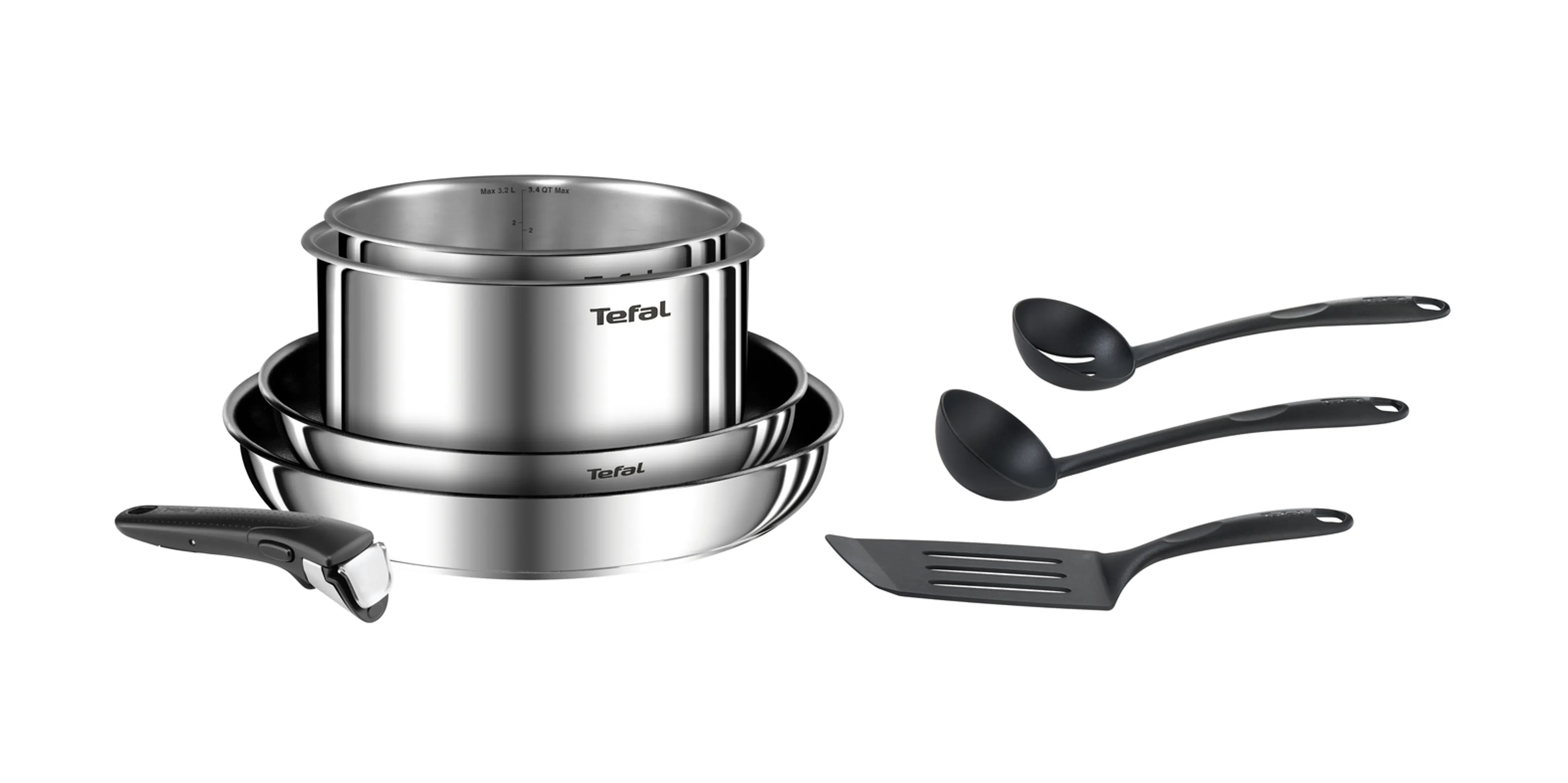 Набор посуды Tefal Ingenio Preference 8 предметов 16/20/26/28 см 04209850 фото
