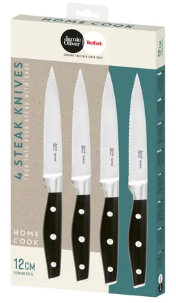 Набор ножей для стейка Tefal 4 предмета Jamie Oliver 12 cм K2670849