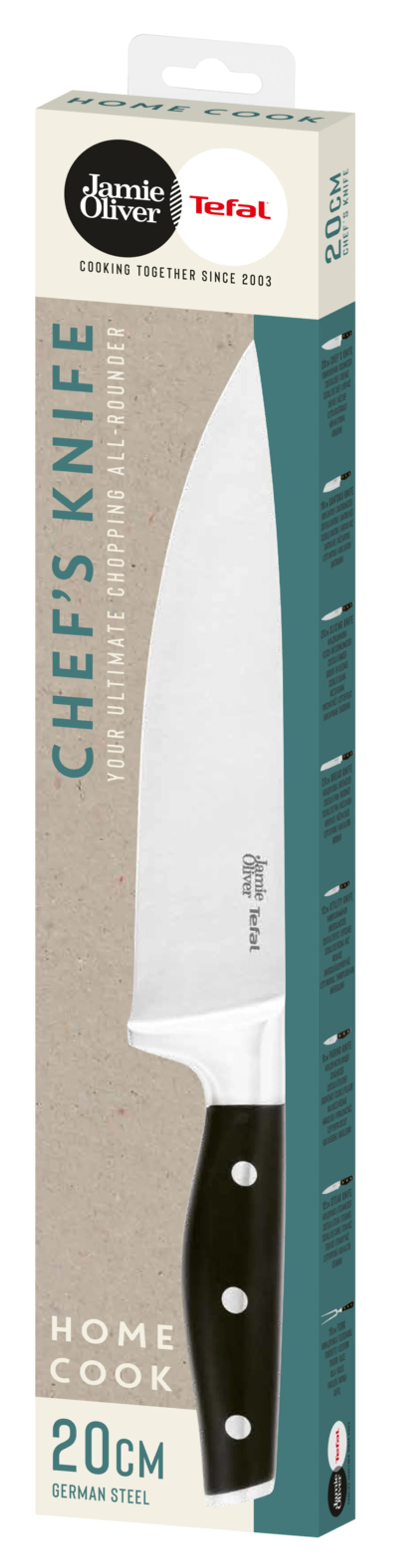 Шеф-нож Tefal Jamie Oliver 20 см K2670144