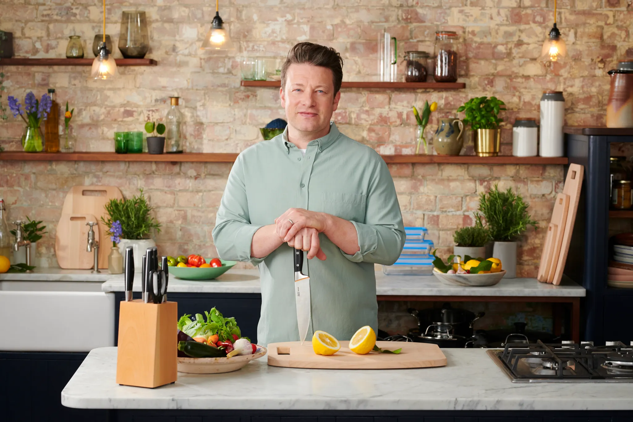 Шеф-нож Tefal Jamie Oliver 20 см K2670144