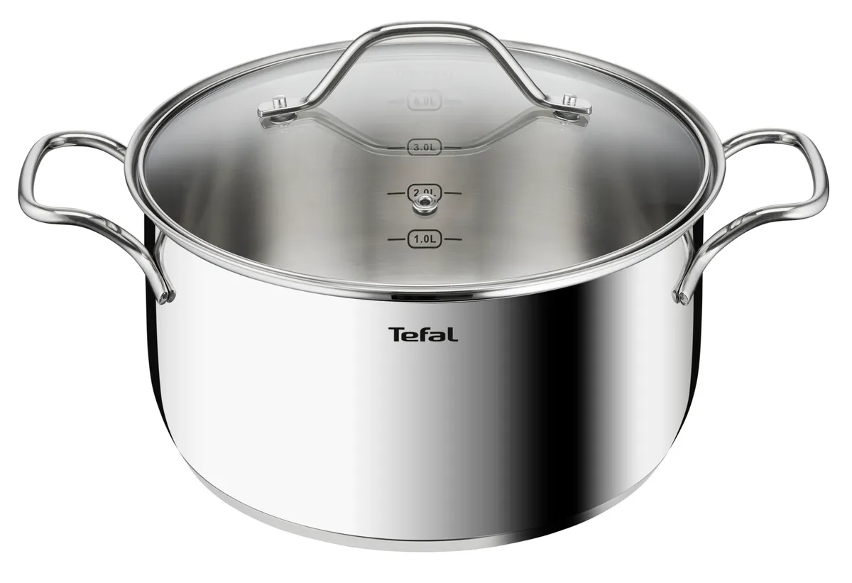 Кастрюля с крышкой Tefal Intuition 24 см. B8644674 фото