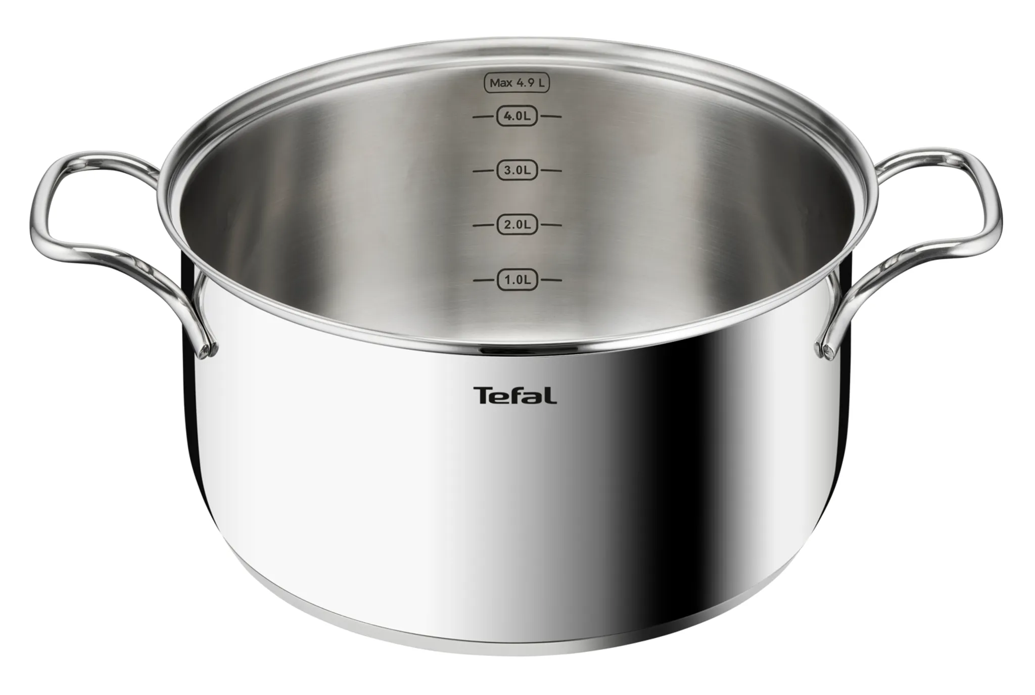 Кастрюля с крышкой Tefal Intuition 24 см B8644674, 5 л