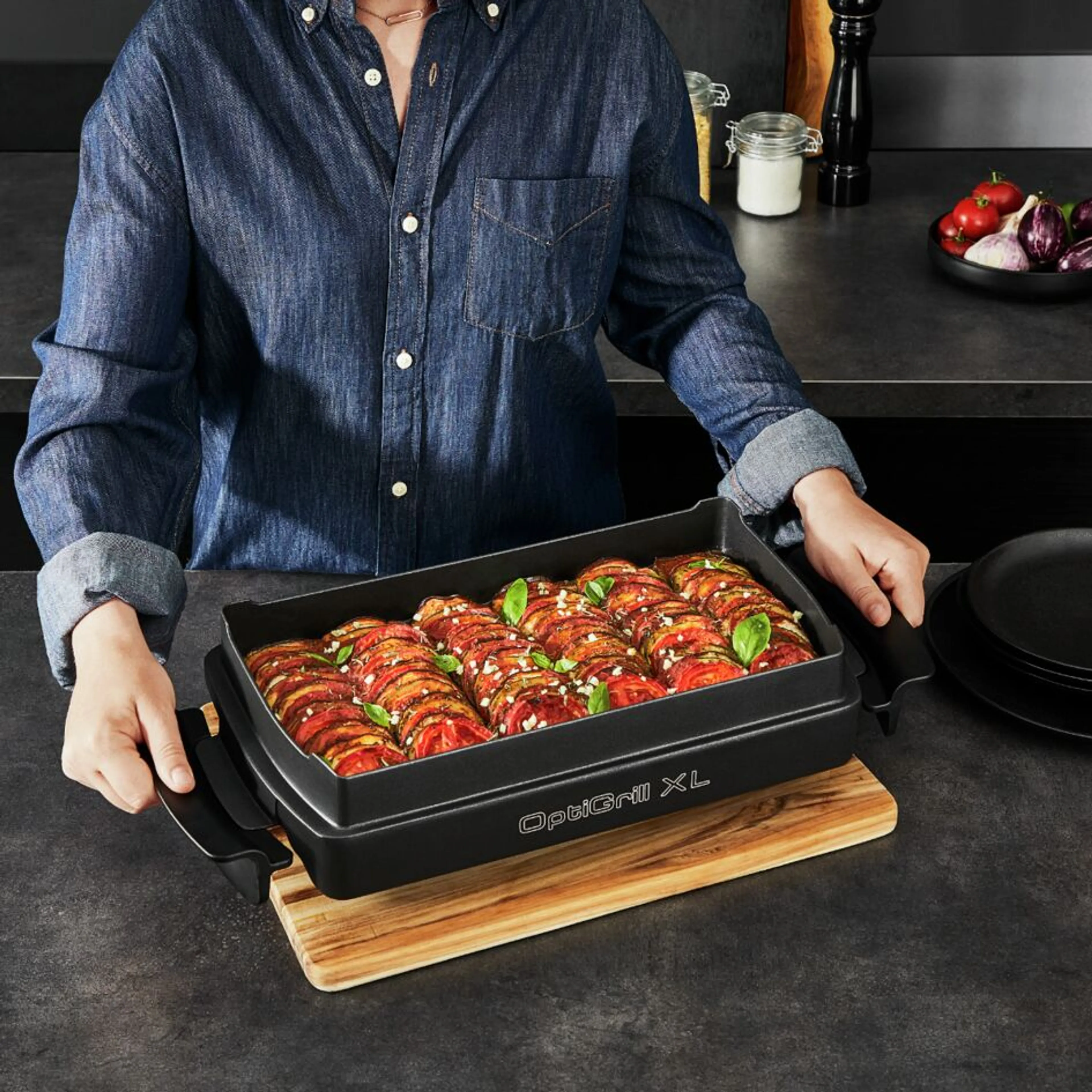 Насадка для запекания Tefal OptiGrill XL XA727810