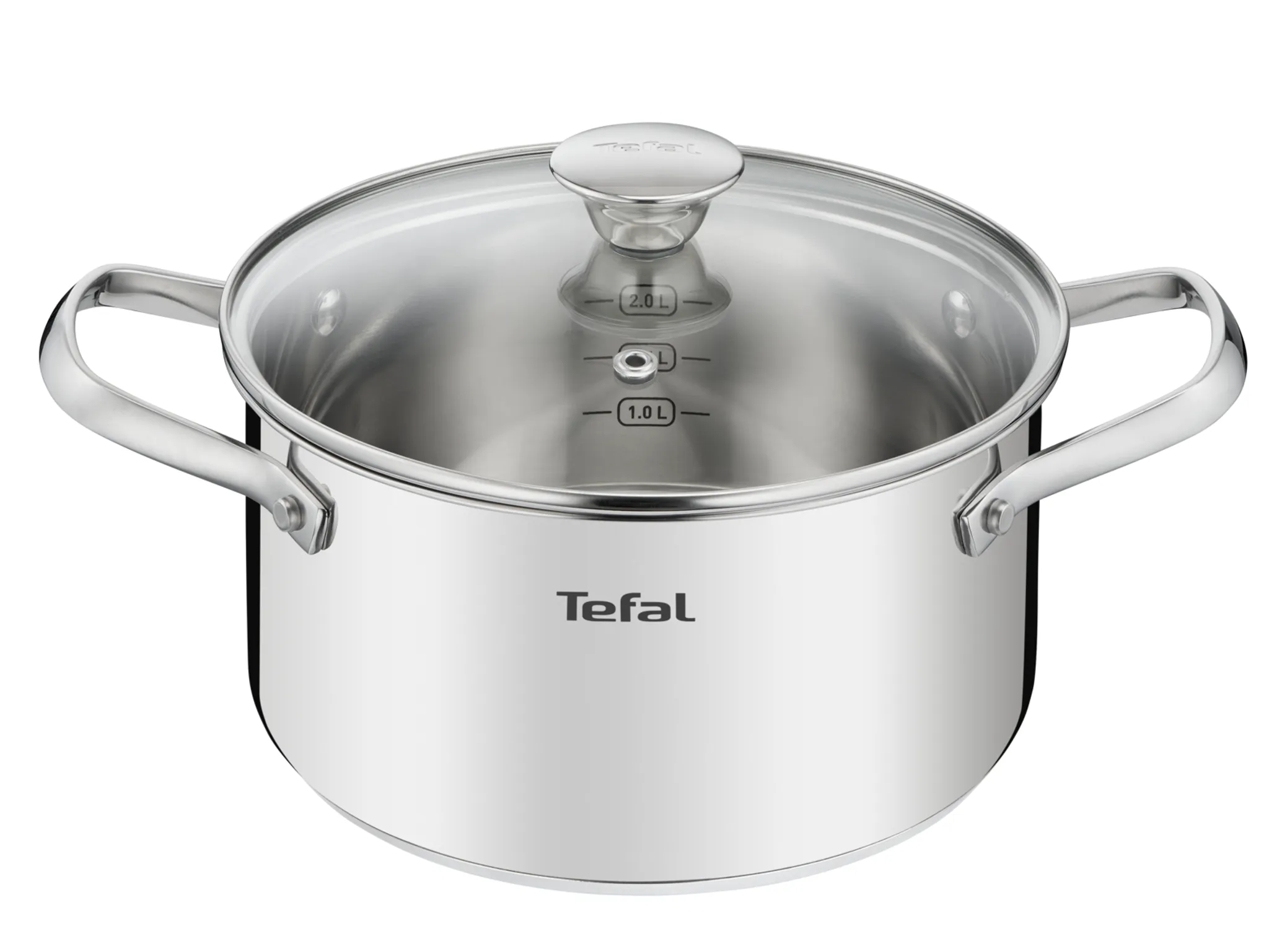 Кастрюля с крышкой Tefal Cook Eat 20 см B9214474, 3.1 л