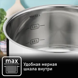 Кастрюля с крышкой Tefal Cook Eat 24 см B9214674