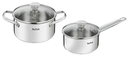 Набор посуды Tefal Cook Eat 4 предмета 1,5/2,2л 16/18см B9214S04