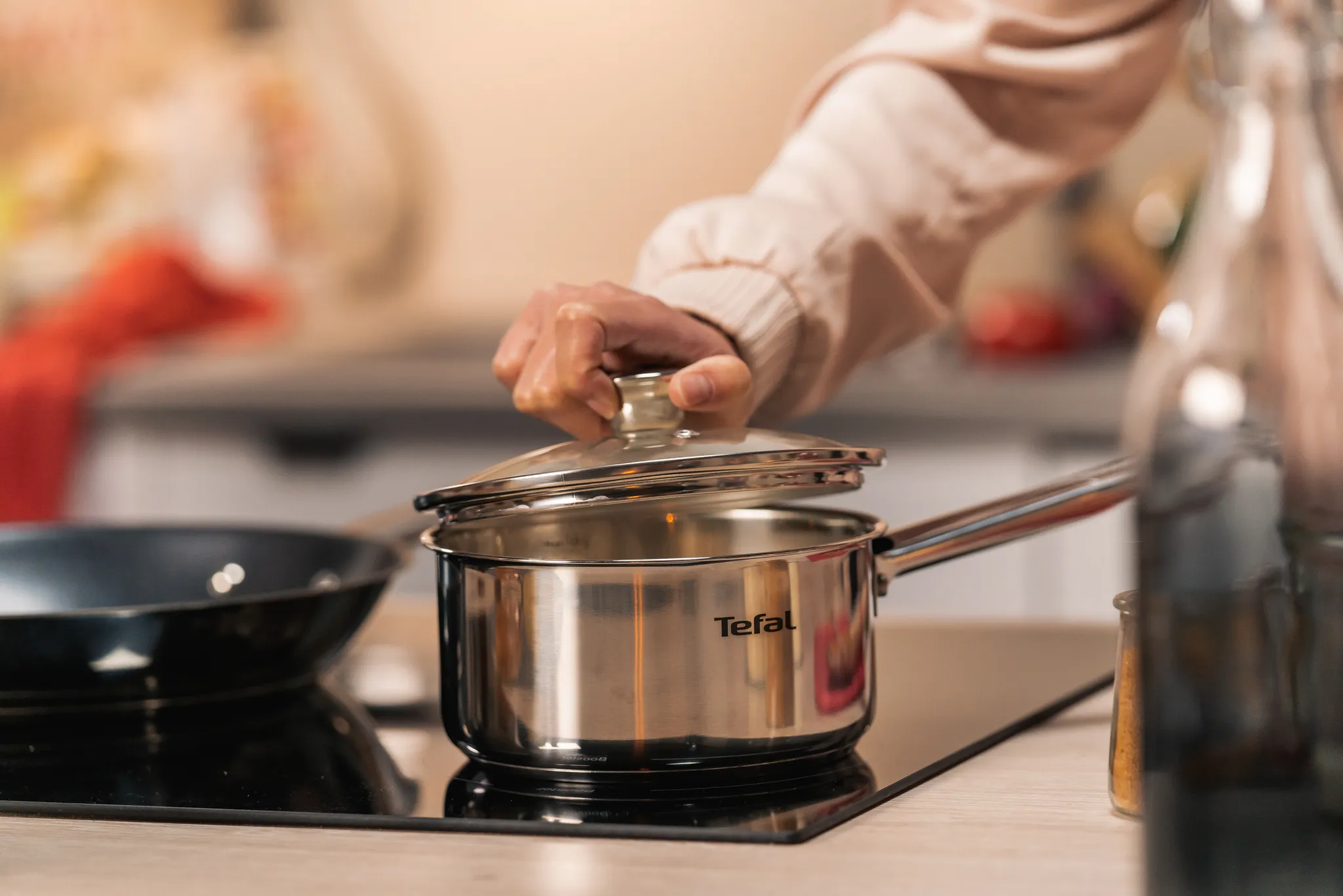 Набор посуды Tefal Cook Eat 7 предметов 16/16/20/24см, 1,5/1,5/3,1/5,4л B921S784