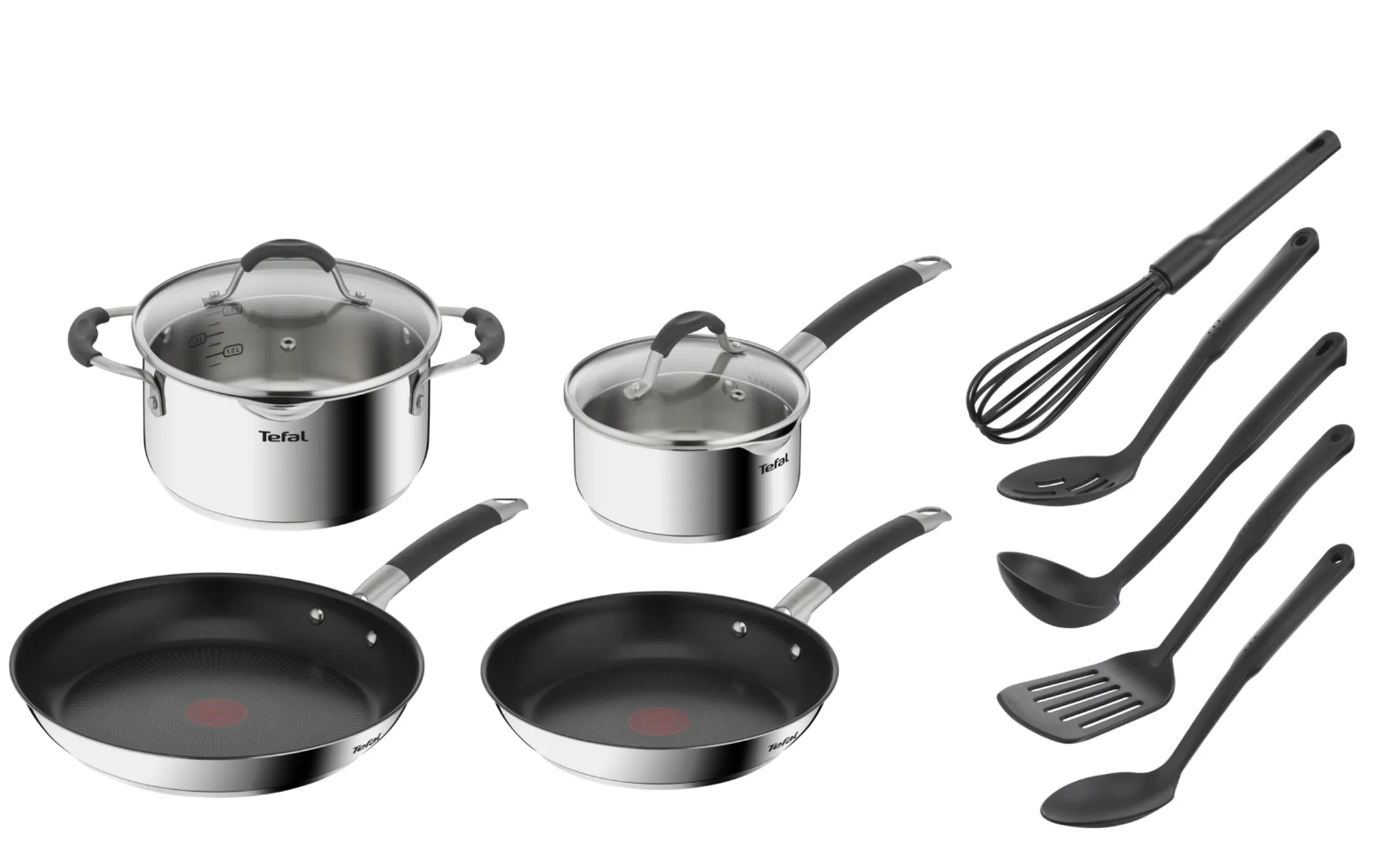 Набор посуды Tefal Illico 11 предметов G744SB74