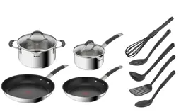 Набор посуды Tefal Illico 11 предметов G744SB74