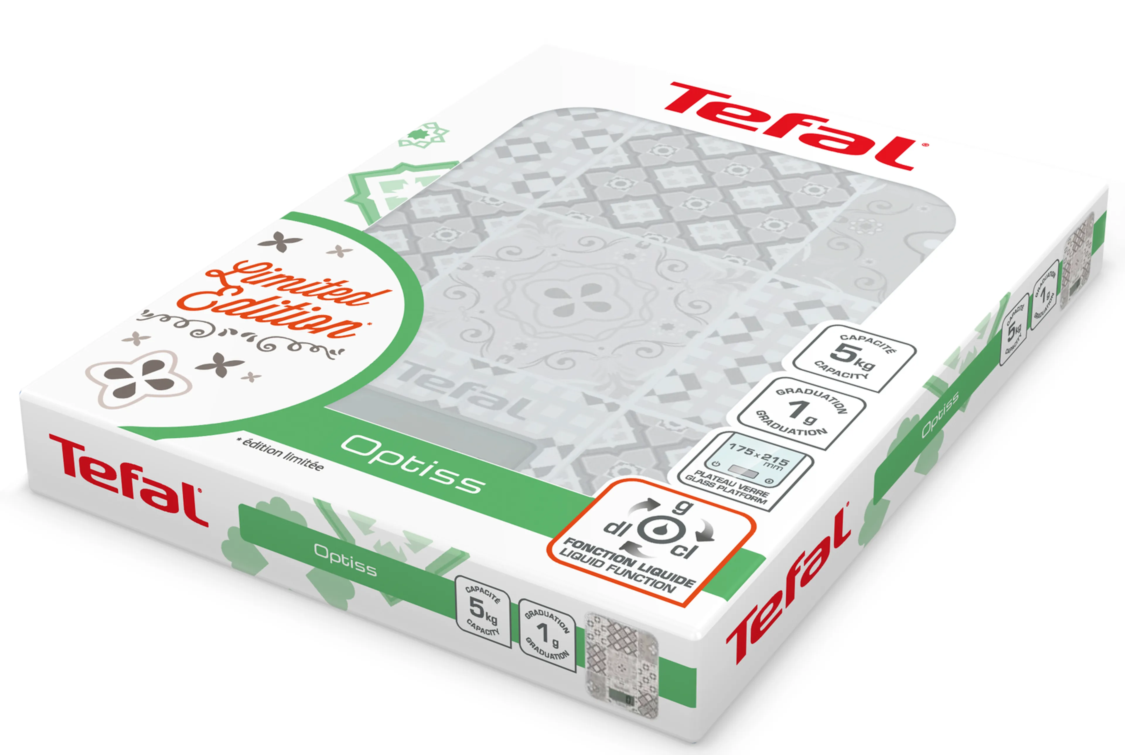 Кухонные весы Tefal Optiss Decor BC5136V0