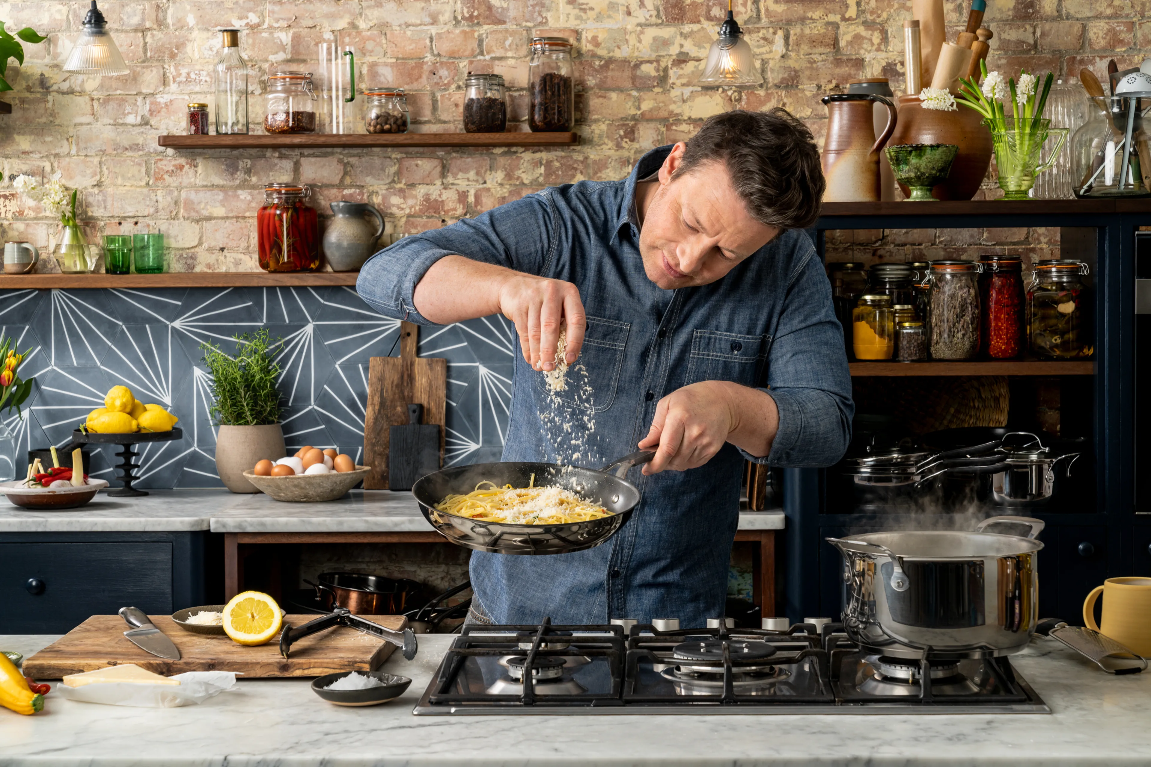Сковорода-гриль круглая Tefal JO Kitchen Essentials 26 см E3144074