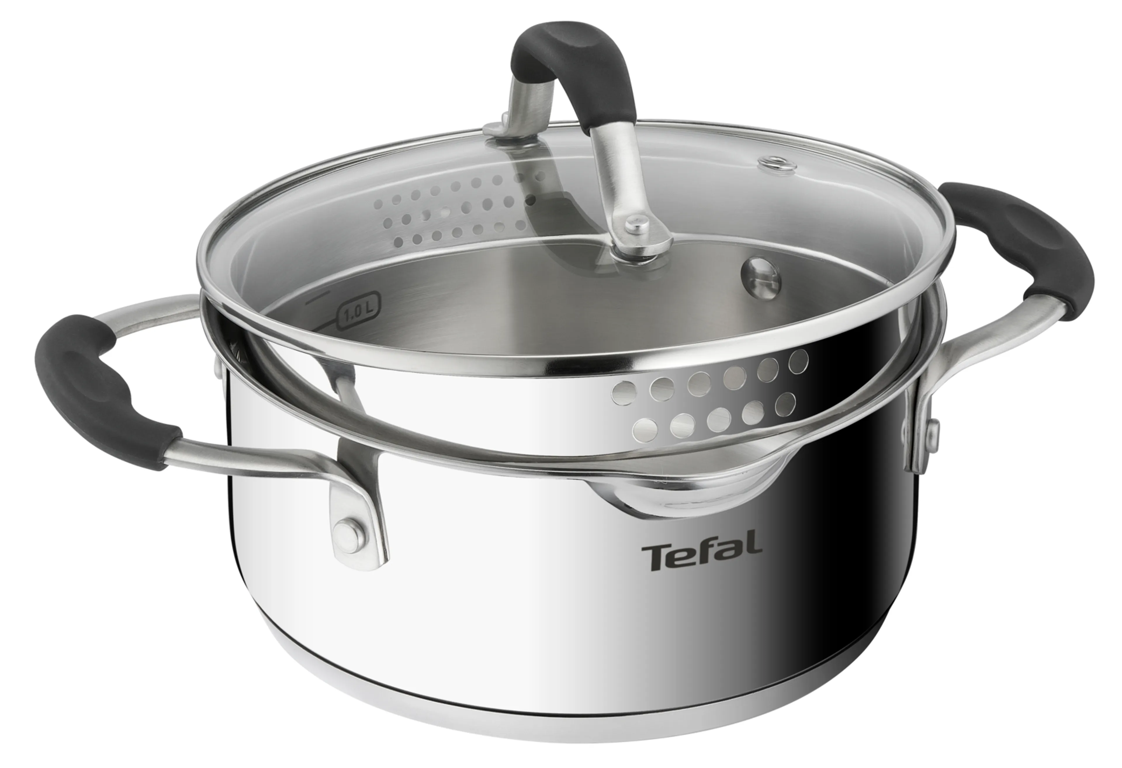 Кастрюля с крышкой Tefal Illico 4.9л 24см G7454674