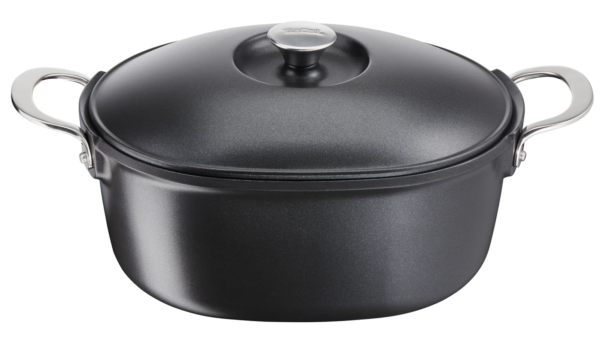 Утятница с крышкой из алюминия Tefal Pro Cook 30X22,5 см E2156975 фото