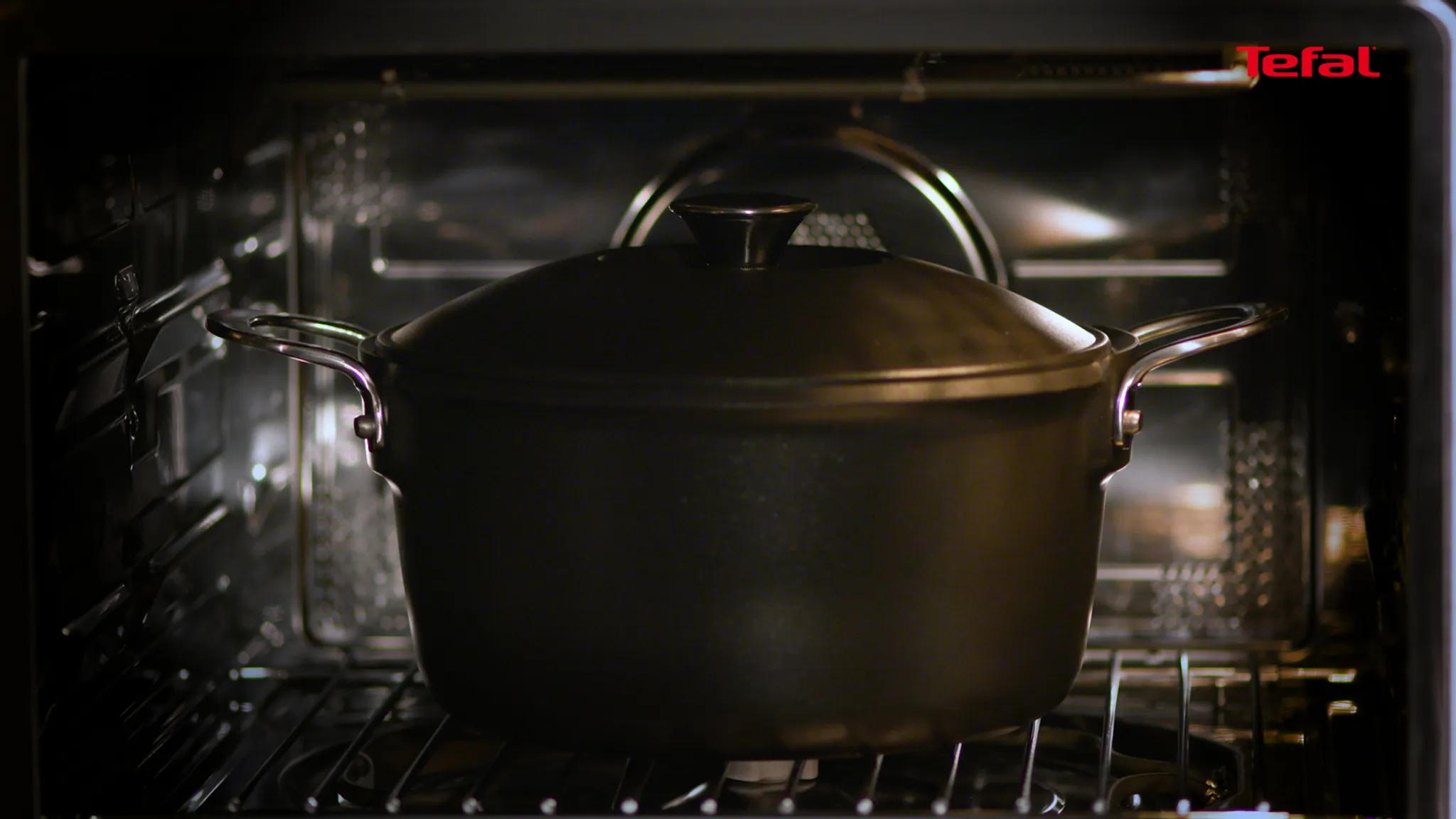 Утятница с крышкой из алюминия Tefal Pro Cook 30X22,5 см E2156975