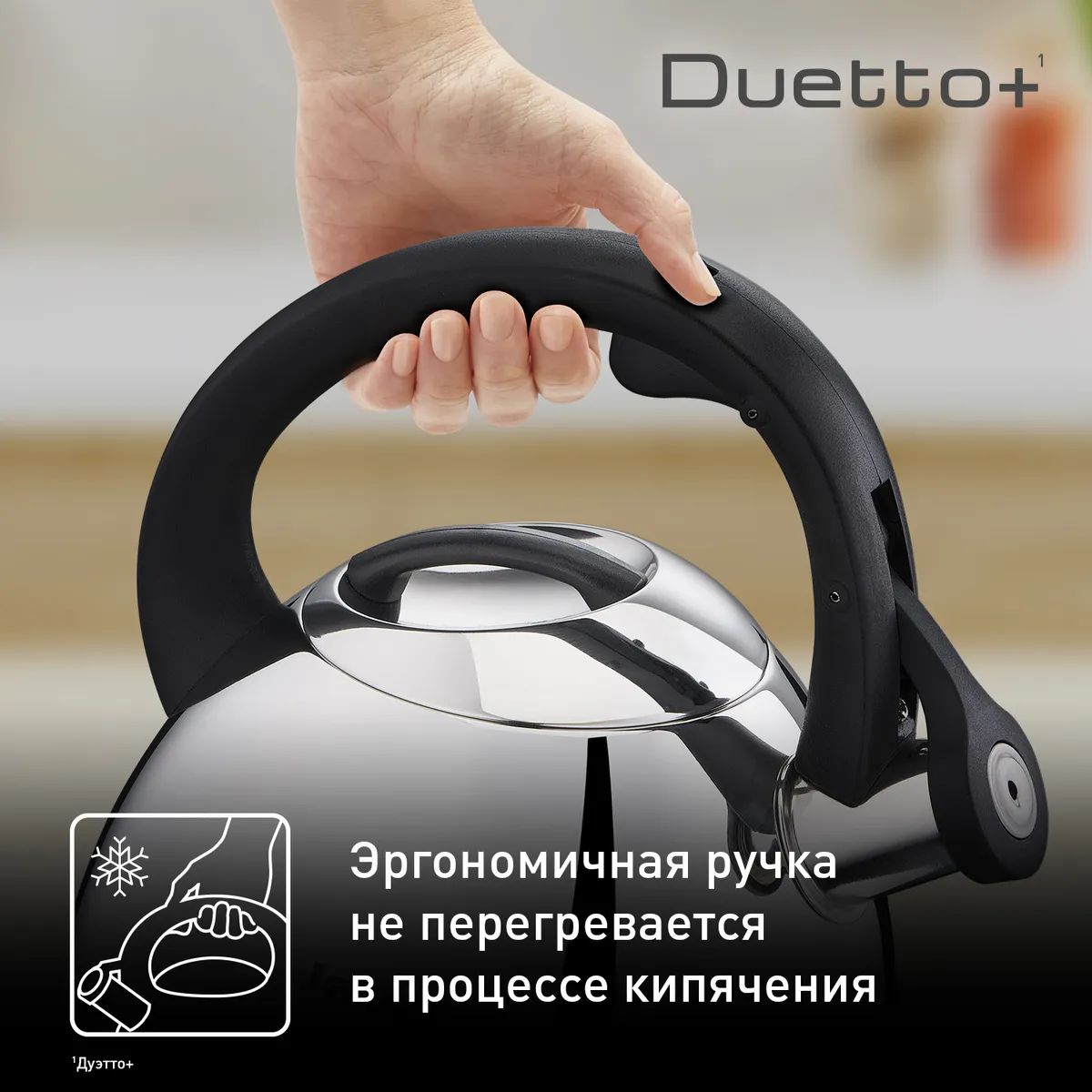 Чайник для плиты Tefal Duetto+ N4180110