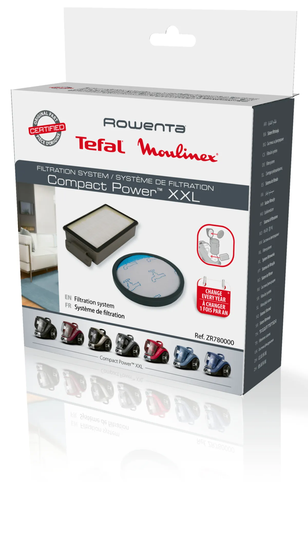 цена на Набор фильтров Tefal ZR780000