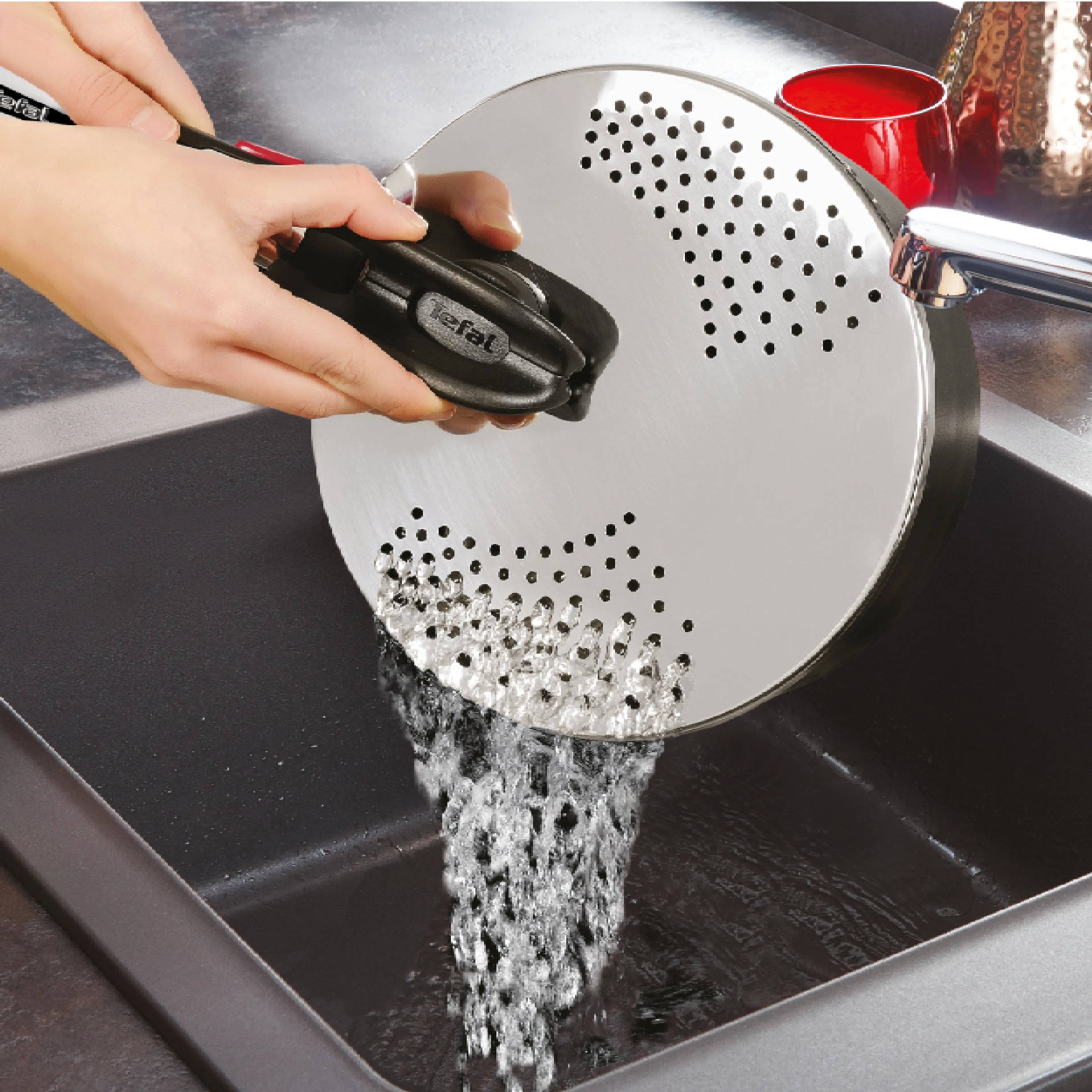 Крышка для слива Tefal Ingenio L9829453 16-20 cм мультидиаметр