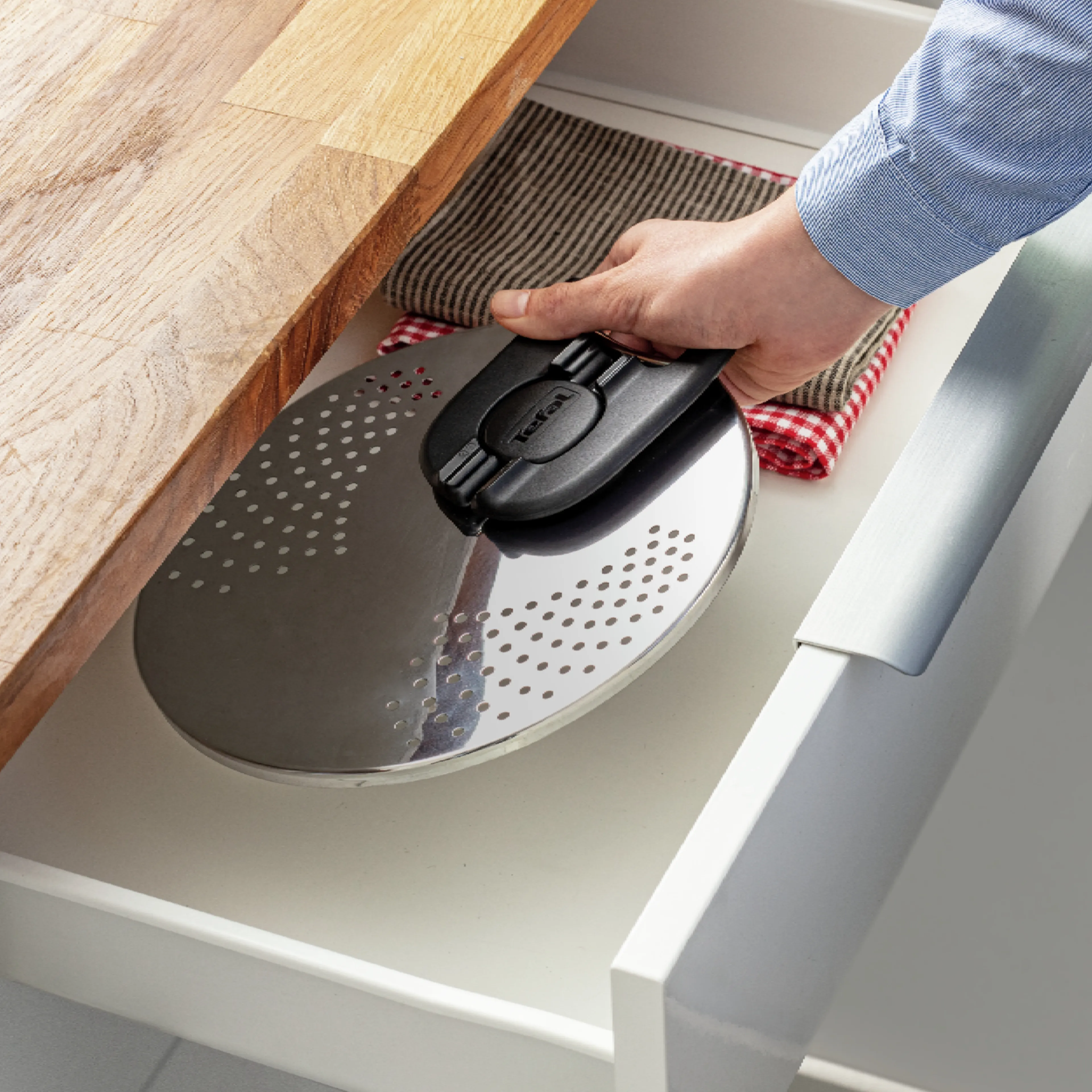Крышка для слива Tefal Ingenio L9829453 16-20 cм мультидиаметр